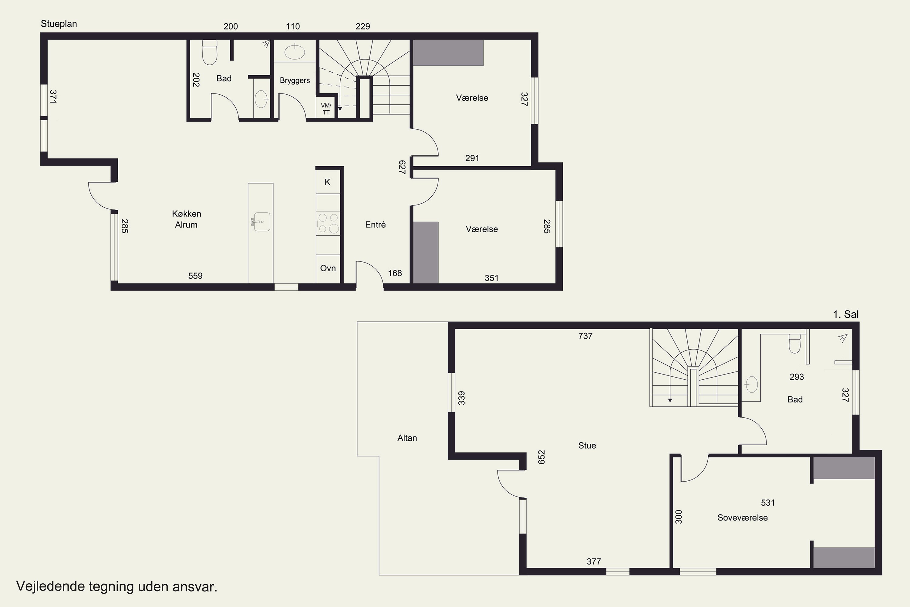 Plantegninger billede af Nymarks Allé 77, 8320 Mårslet