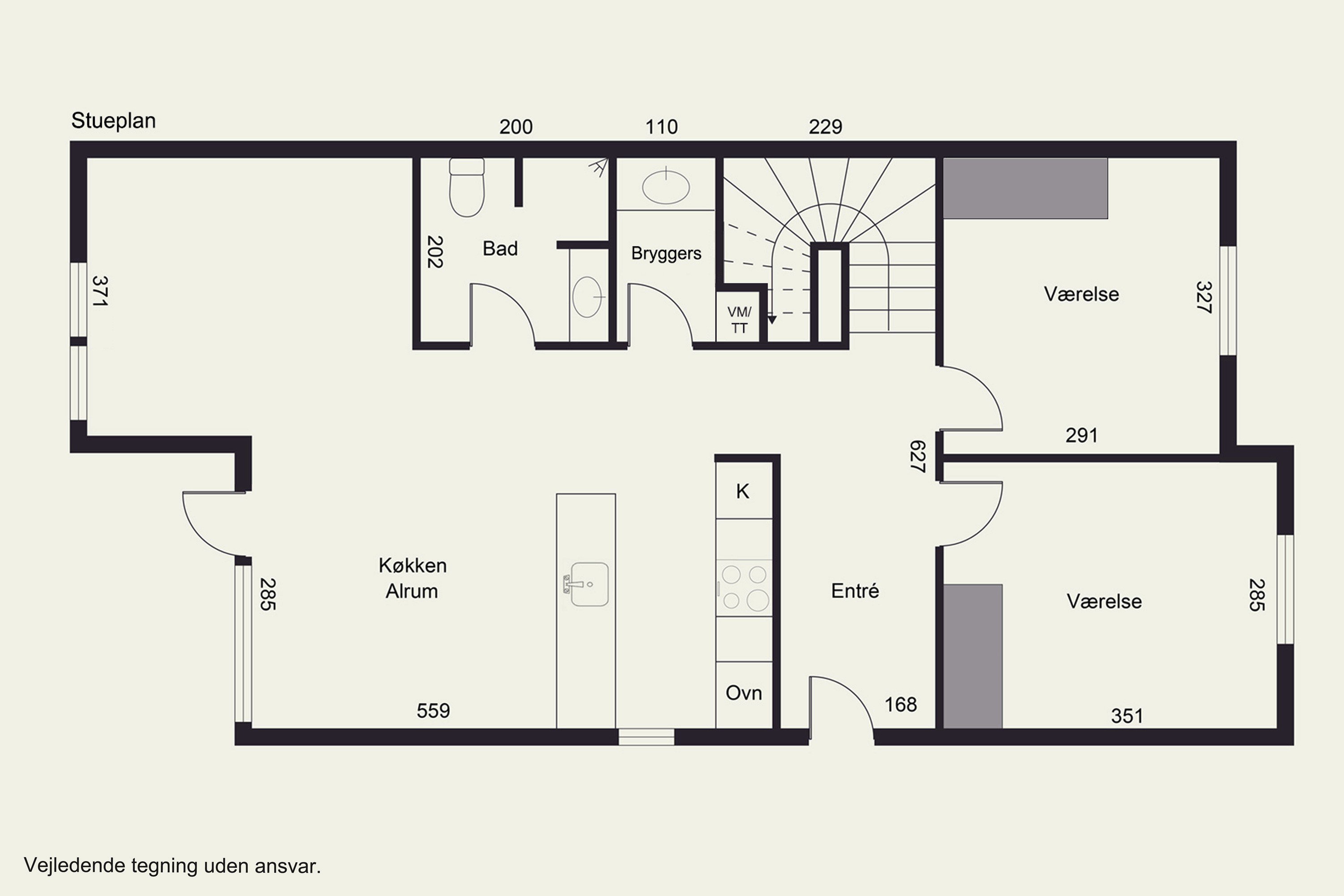 Plantegninger billede af Nymarks Allé 77, 8320 Mårslet