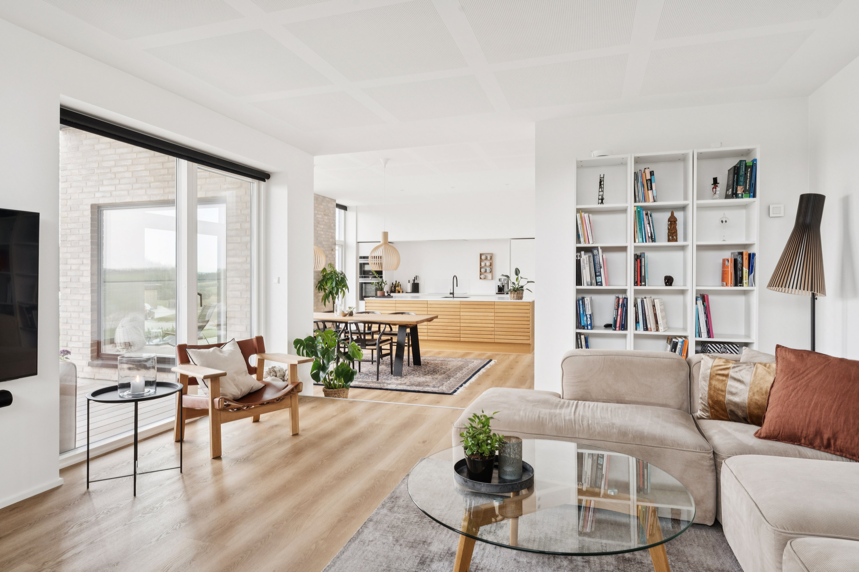 Fremhævet stue billede i fuldskærmstilstand. Billede af Høje Støvring 238, 9530 Støvring