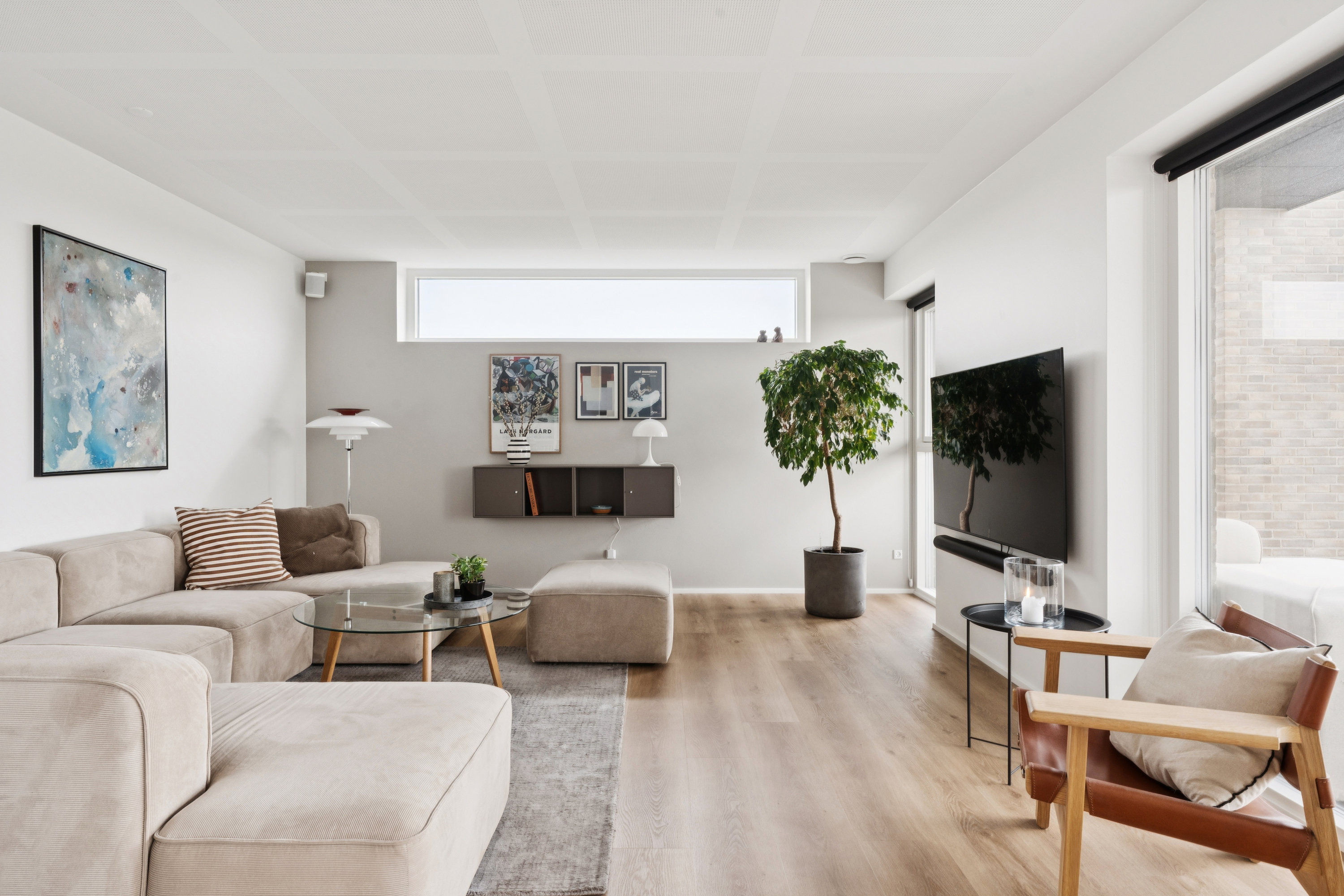 Fremhævet stue billede i fuldskærmstilstand. Billede af Høje Støvring 238, 9530 Støvring