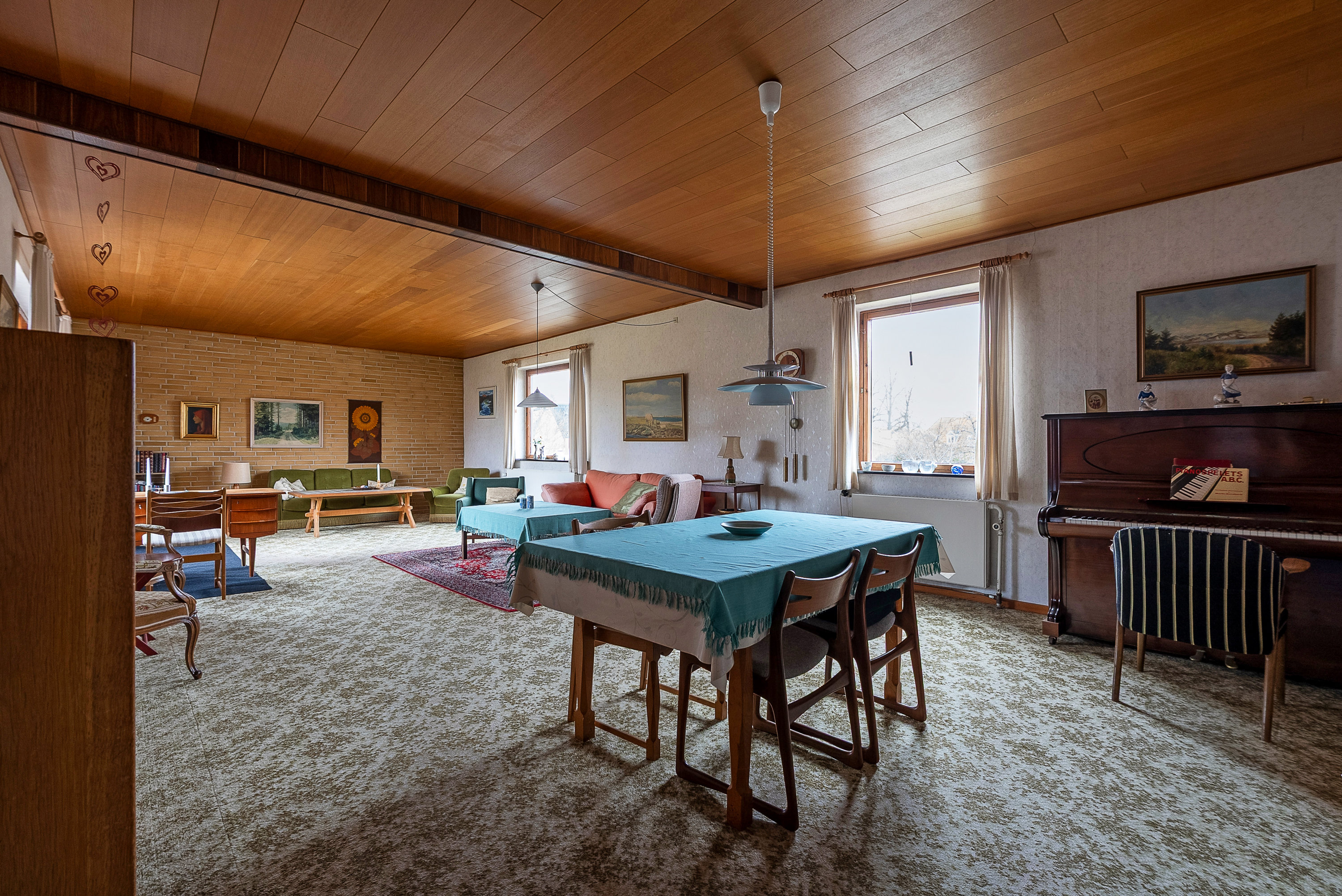 Fremhævet stue billede i fuldskærmstilstand. Billede af Øster Møllevej 4, 5600 Faaborg