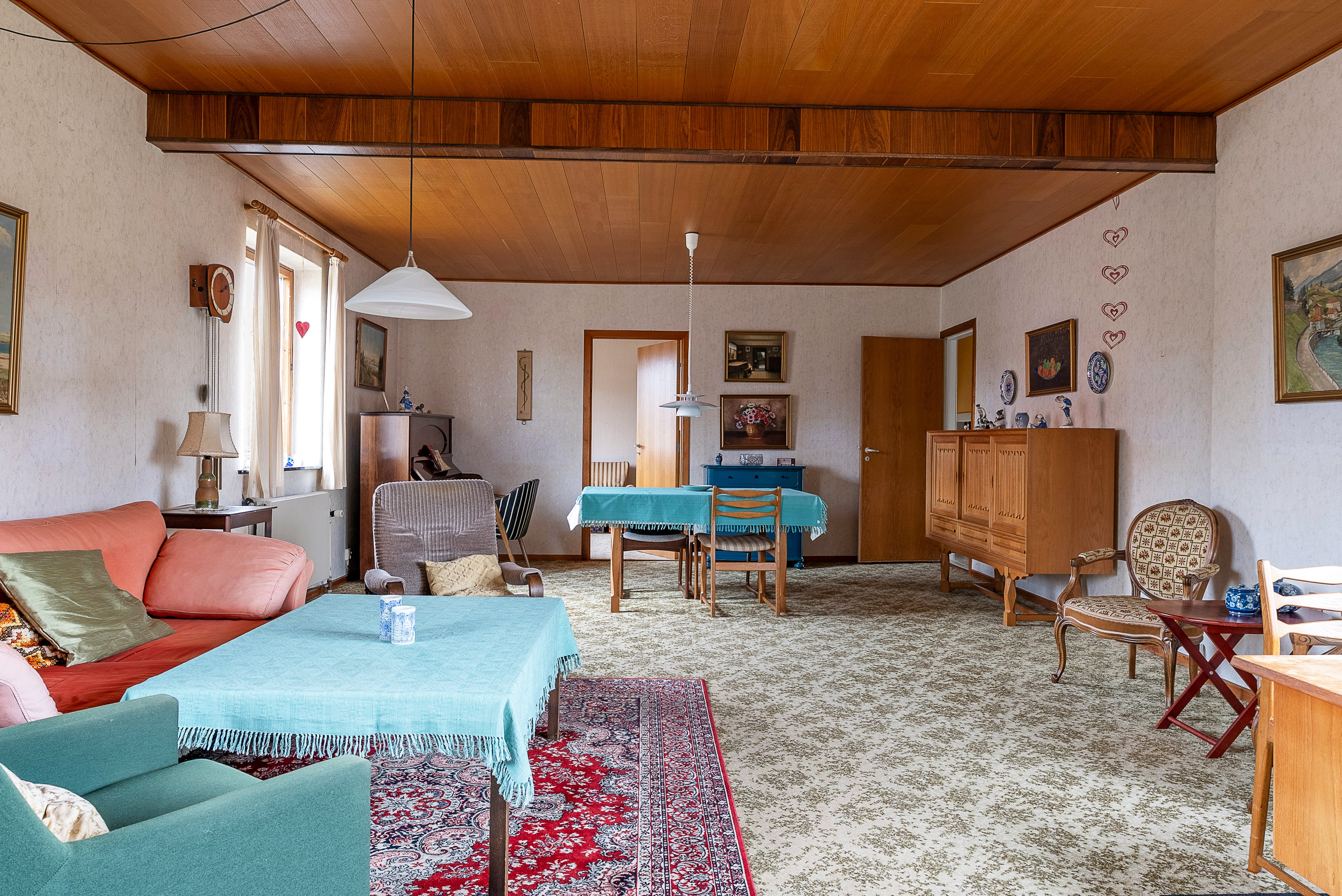 Fremhævet stue billede i fuldskærmstilstand. Billede af Øster Møllevej 4, 5600 Faaborg