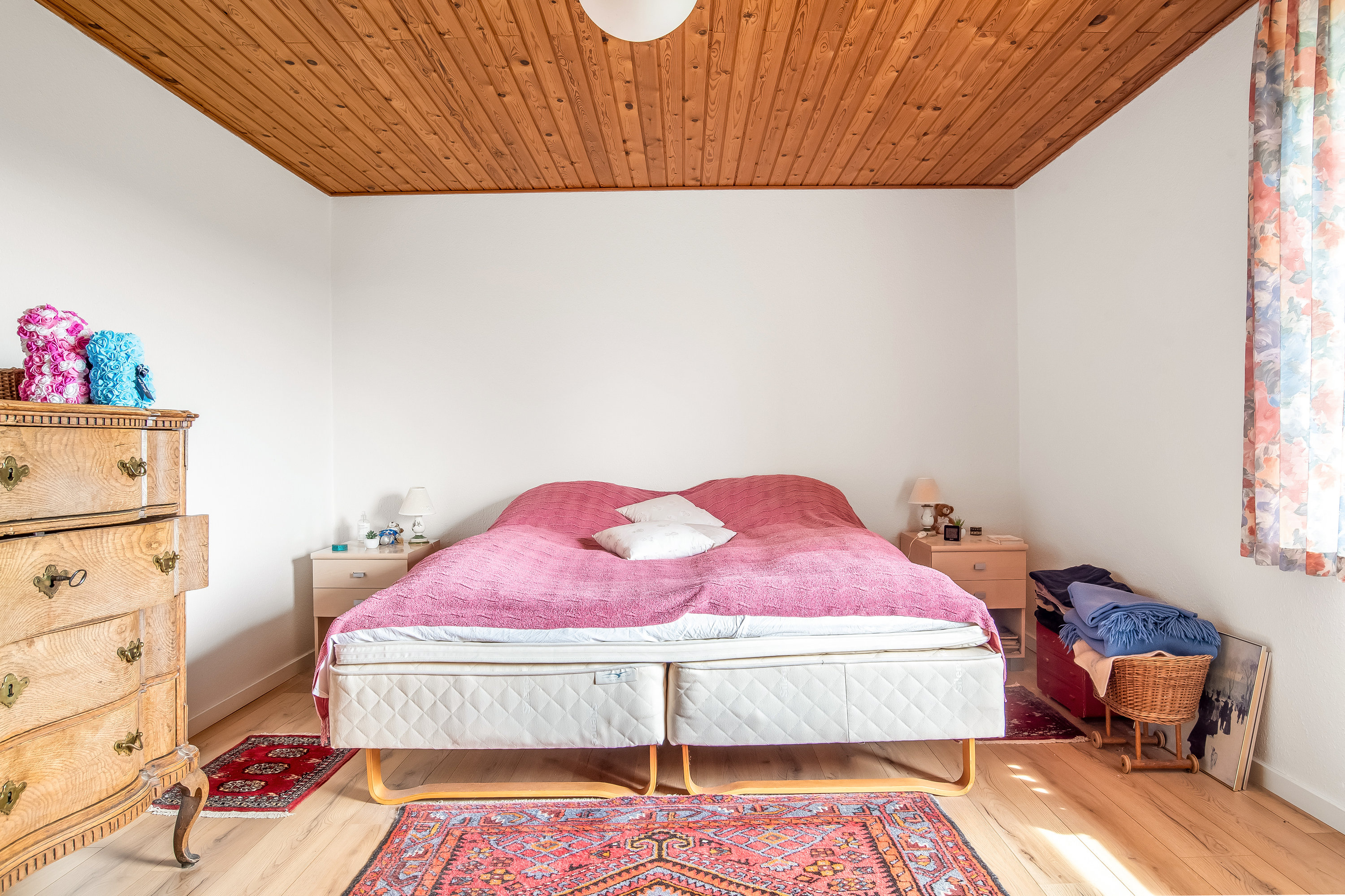 Fremhævet soveværelse billede i fuldskærmstilstand. Billede af Houlindvej 50, Hove, 7620 Lemvig