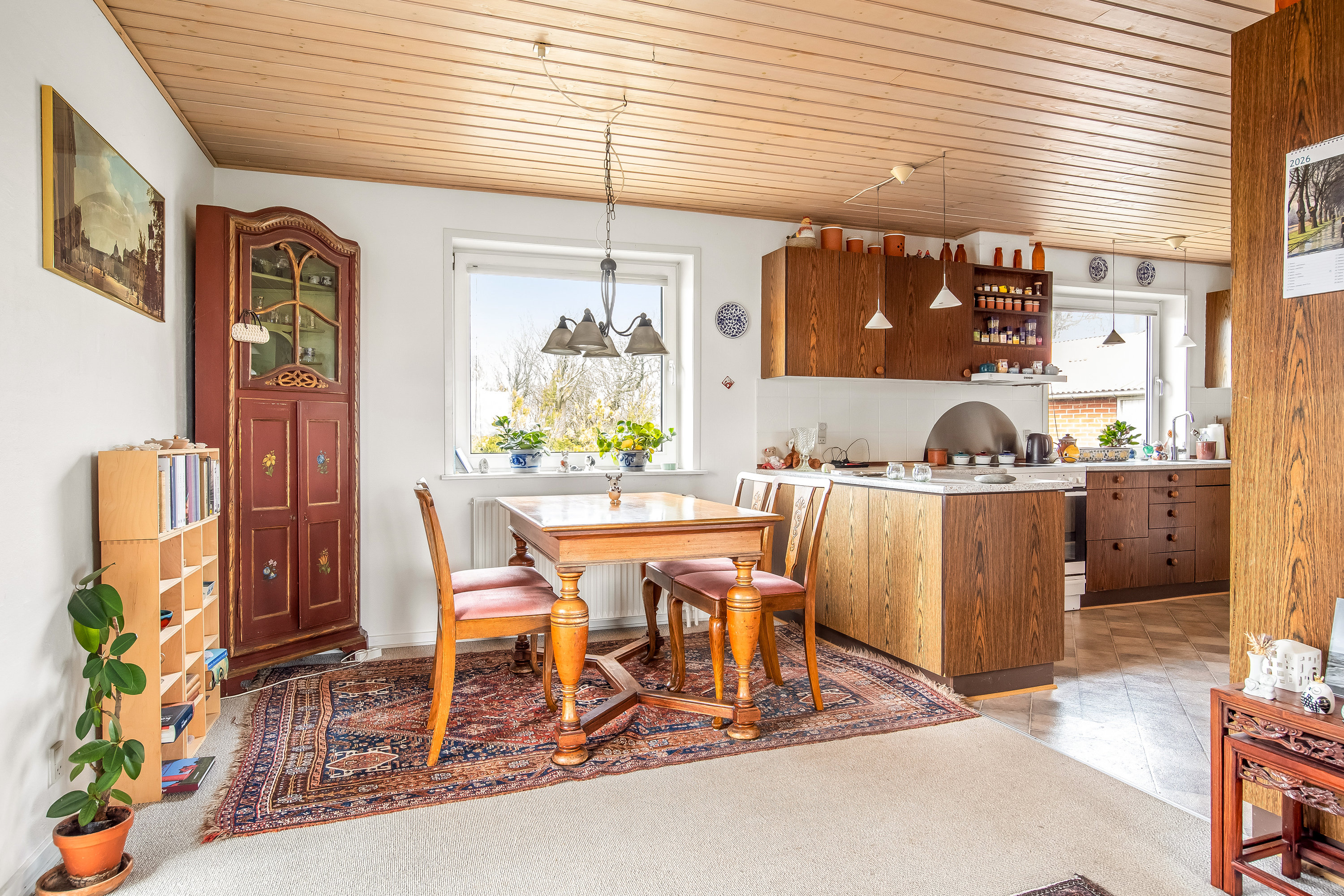 Fremhævet køkken alrum billede i fuldskærmstilstand. Billede af Houlindvej 50, Hove, 7620 Lemvig