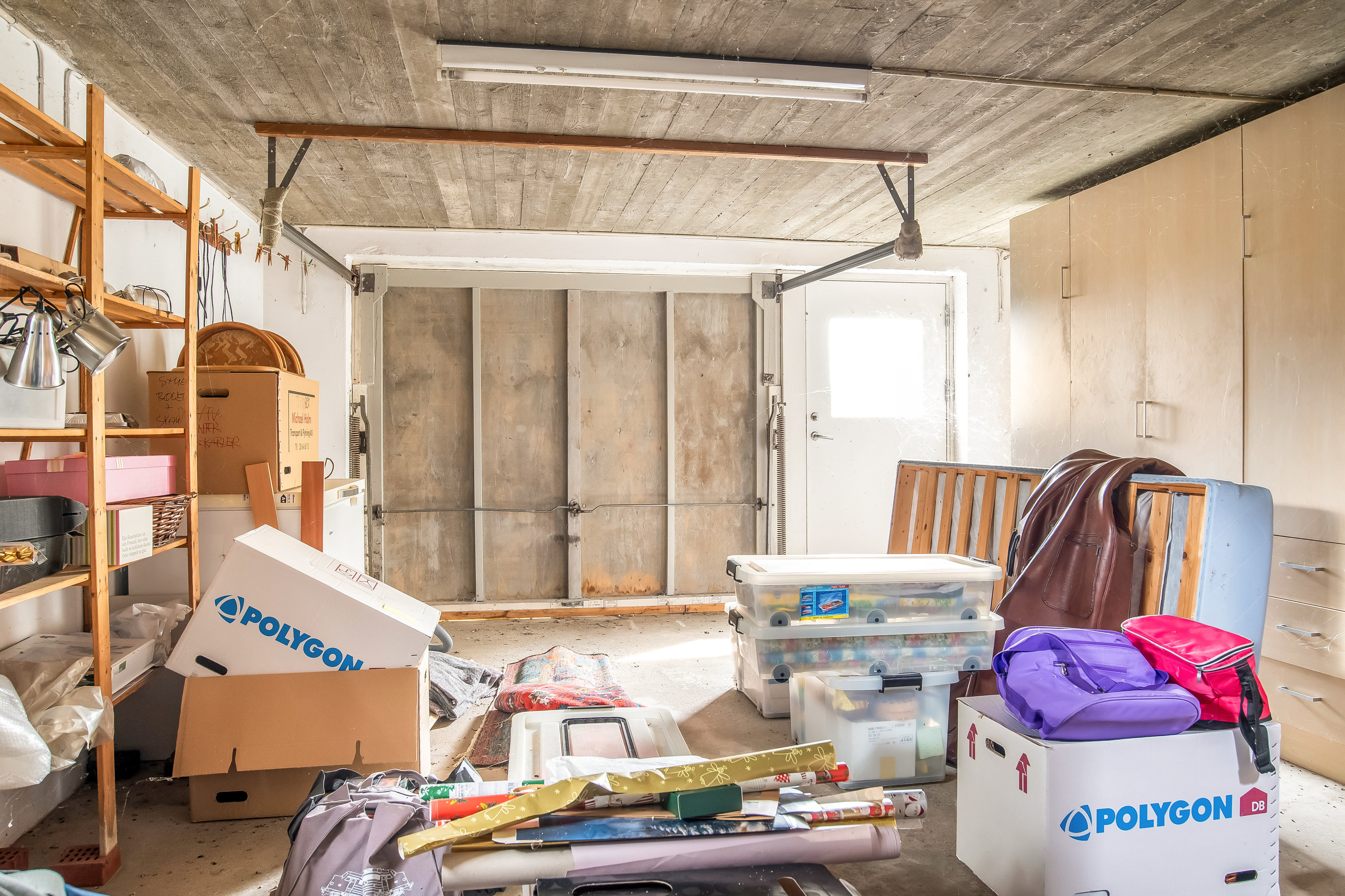 Fremhævet garage billede i fuldskærmstilstand. Billede af Houlindvej 50, Hove, 7620 Lemvig