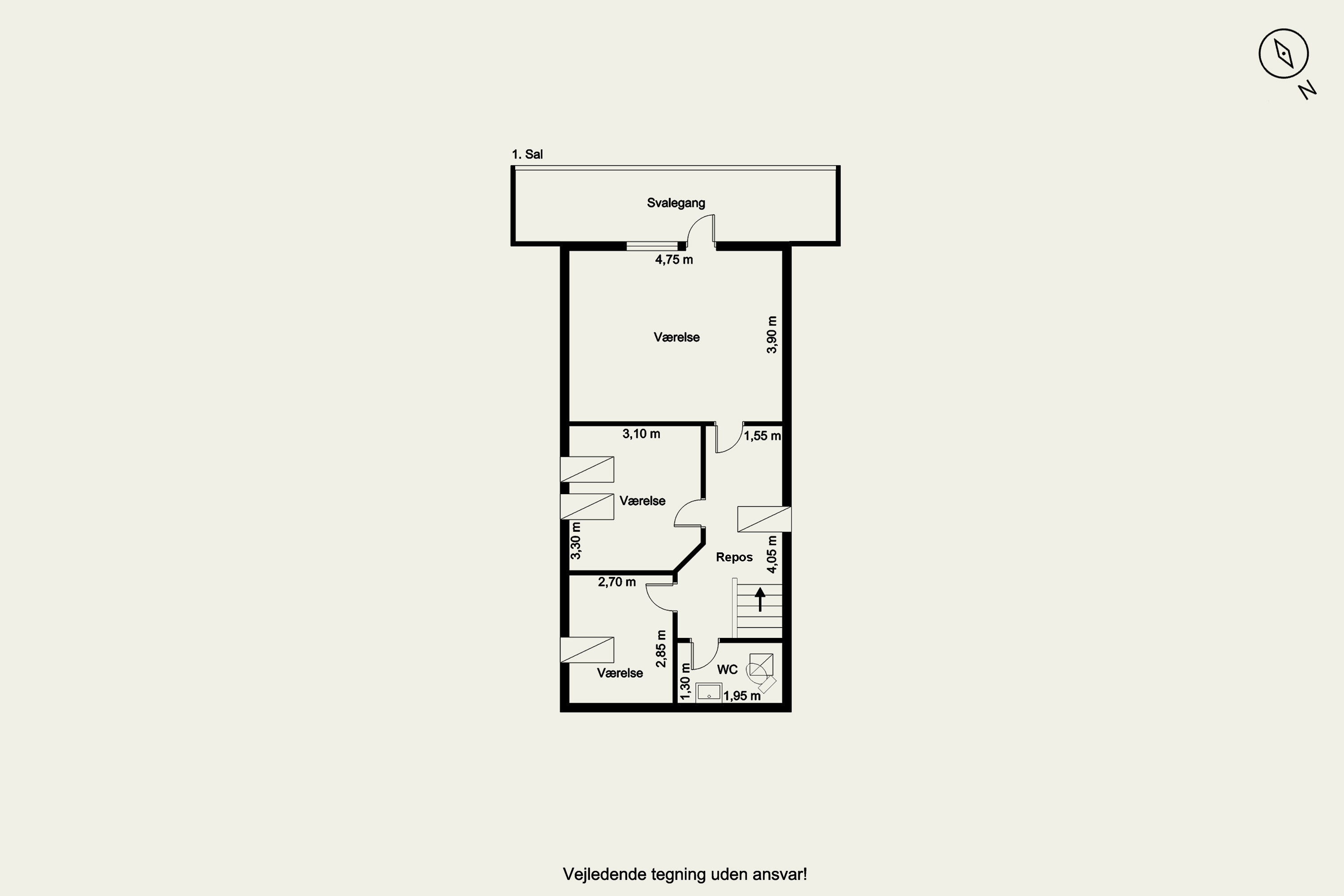 Plantegninger billede af Houlindvej 50, Hove, 7620 Lemvig