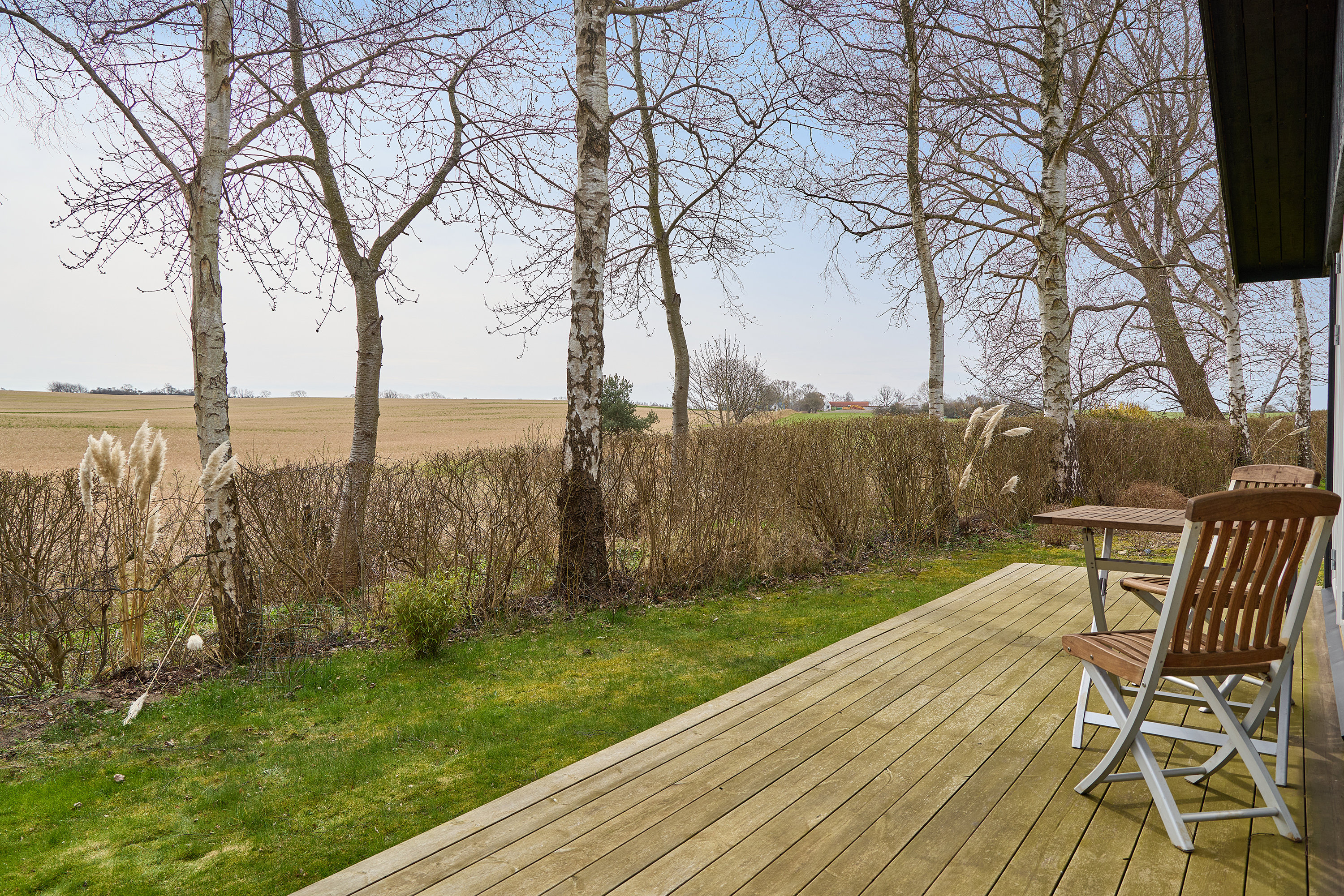 Fremhævet terrasse billede i fuldskærmstilstand. Billede af Skallemose-Kjæret 6, Udsholt, 3230 Græsted