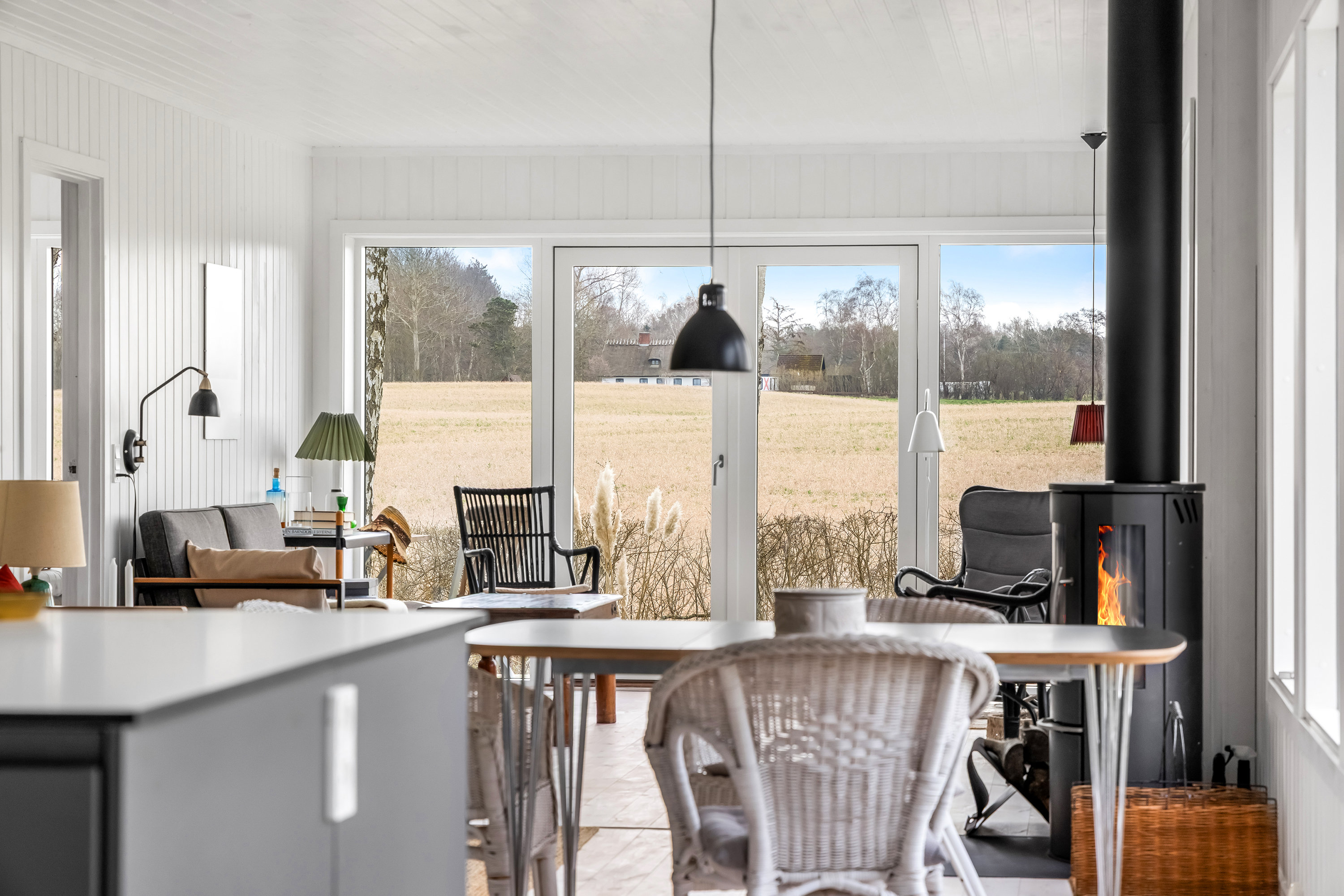 Fremhævet køkken billede i fuldskærmstilstand. Billede af Skallemose-Kjæret 6, Udsholt, 3230 Græsted