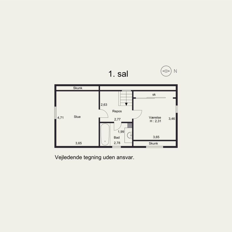 Plantegninger billede af Søkrogen 125, 8300 Odder