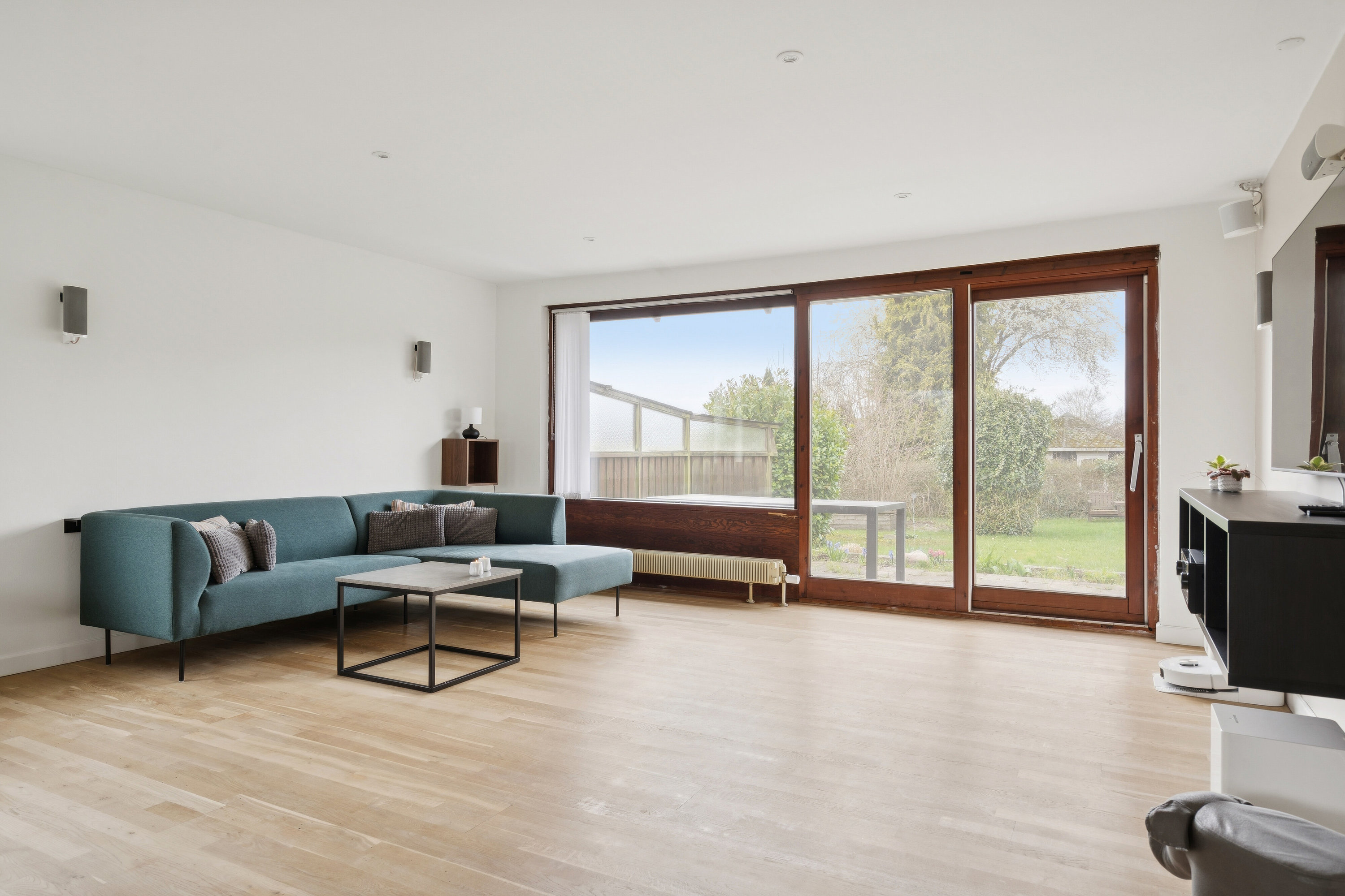 Fremhævet stue billede i fuldskærmstilstand. Billede af Fasanvej 16, 4700 Næstved