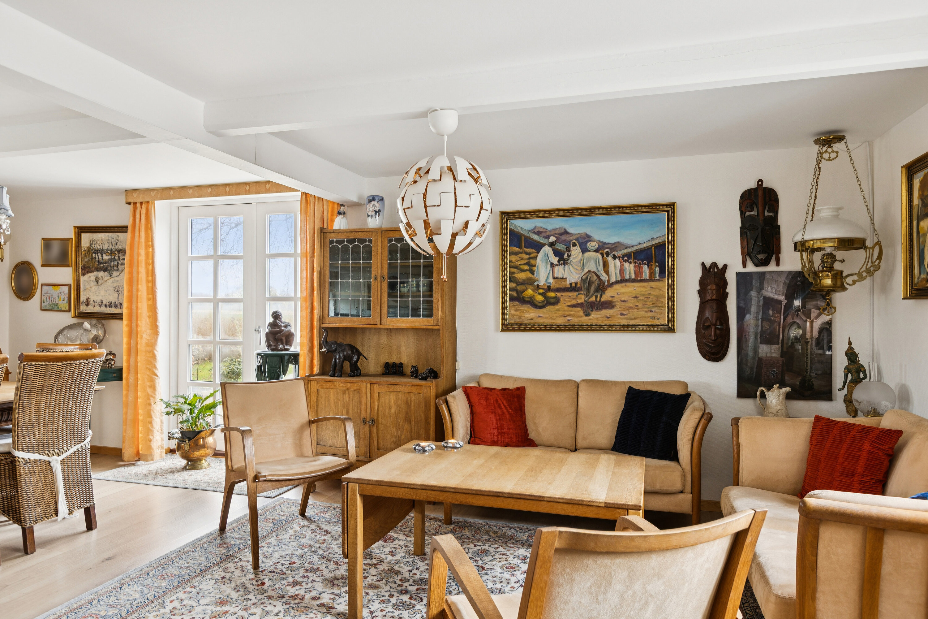 Fremhævet stue billede i fuldskærmstilstand. Billede af Nordhøjvej 48, Smerup, 4653 Karise