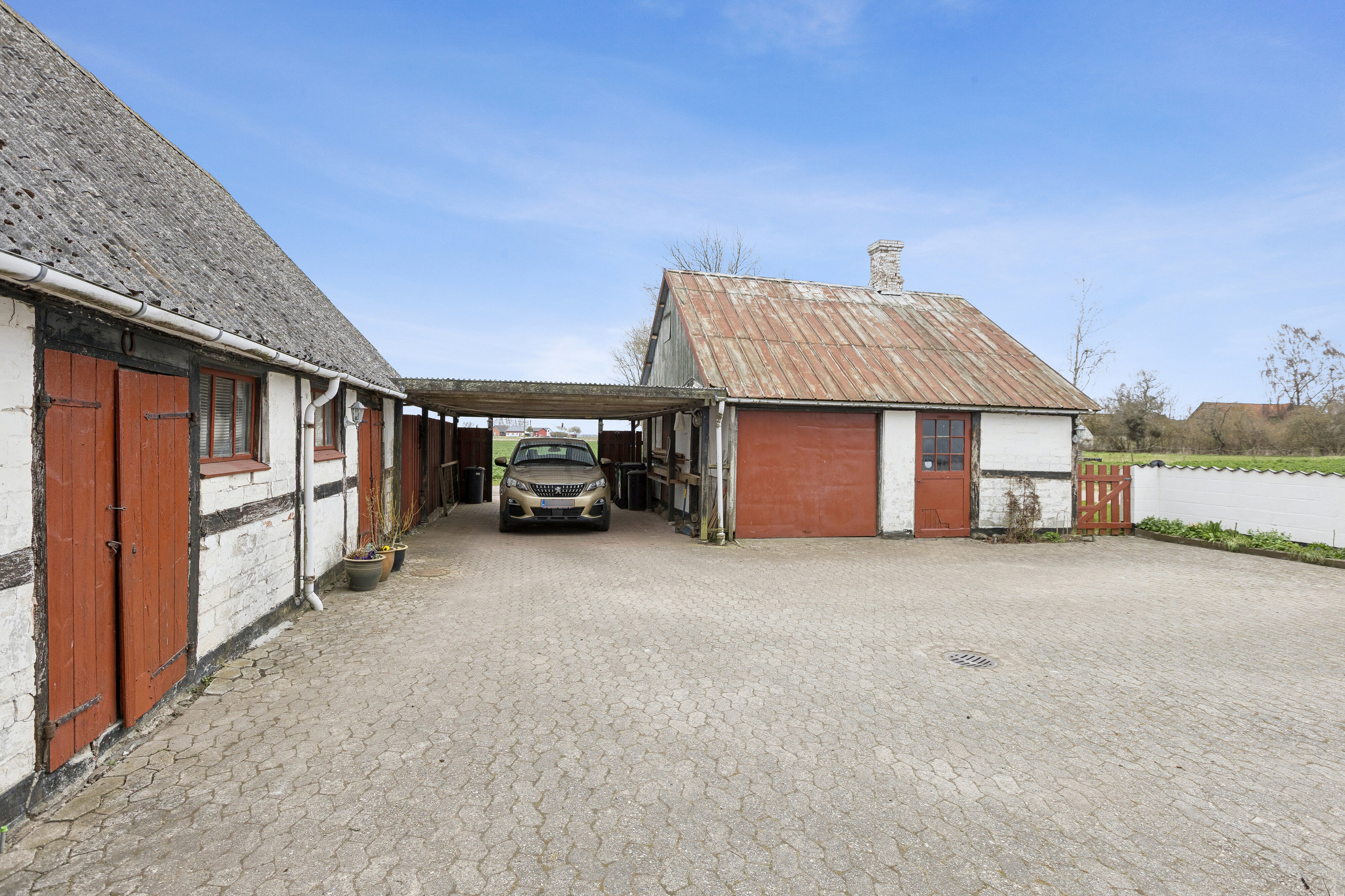 Fremhævet set fra vejen billede i fuldskærmstilstand. Billede af Nordhøjvej 48, Smerup, 4653 Karise