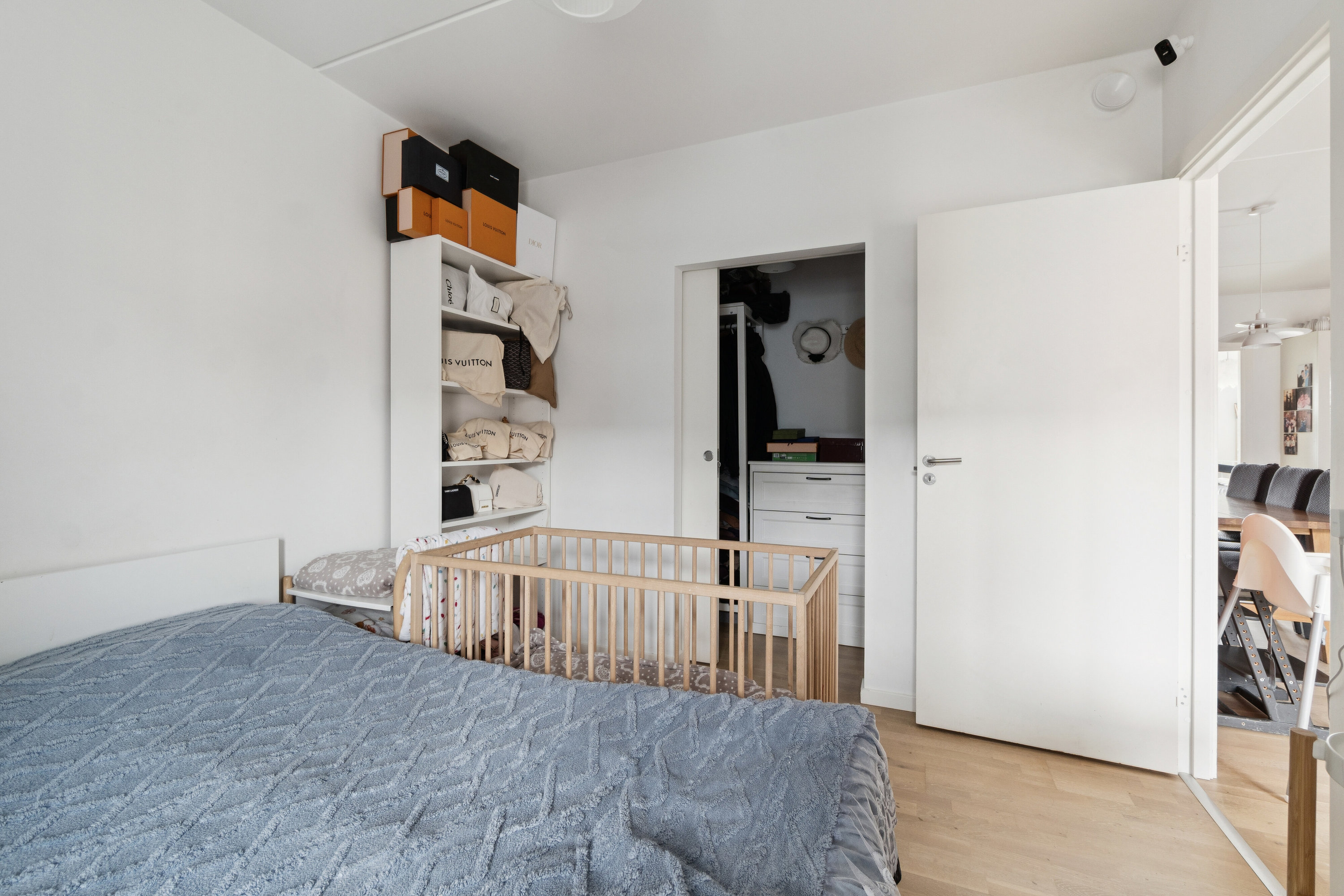 Fremhævet soveværelse billede i fuldskærmstilstand. Billede af Kirkebjerg Parkvej 2A, 4. tv., 2600 Glostrup