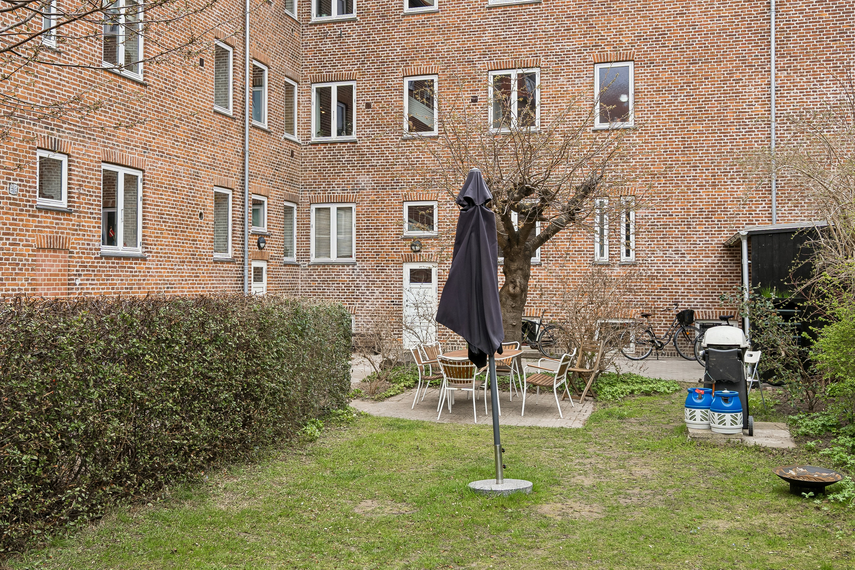 Fremhævet terrasse billede i fuldskærmstilstand. Billede af Messinavej 12, st.. th., 2300 København S