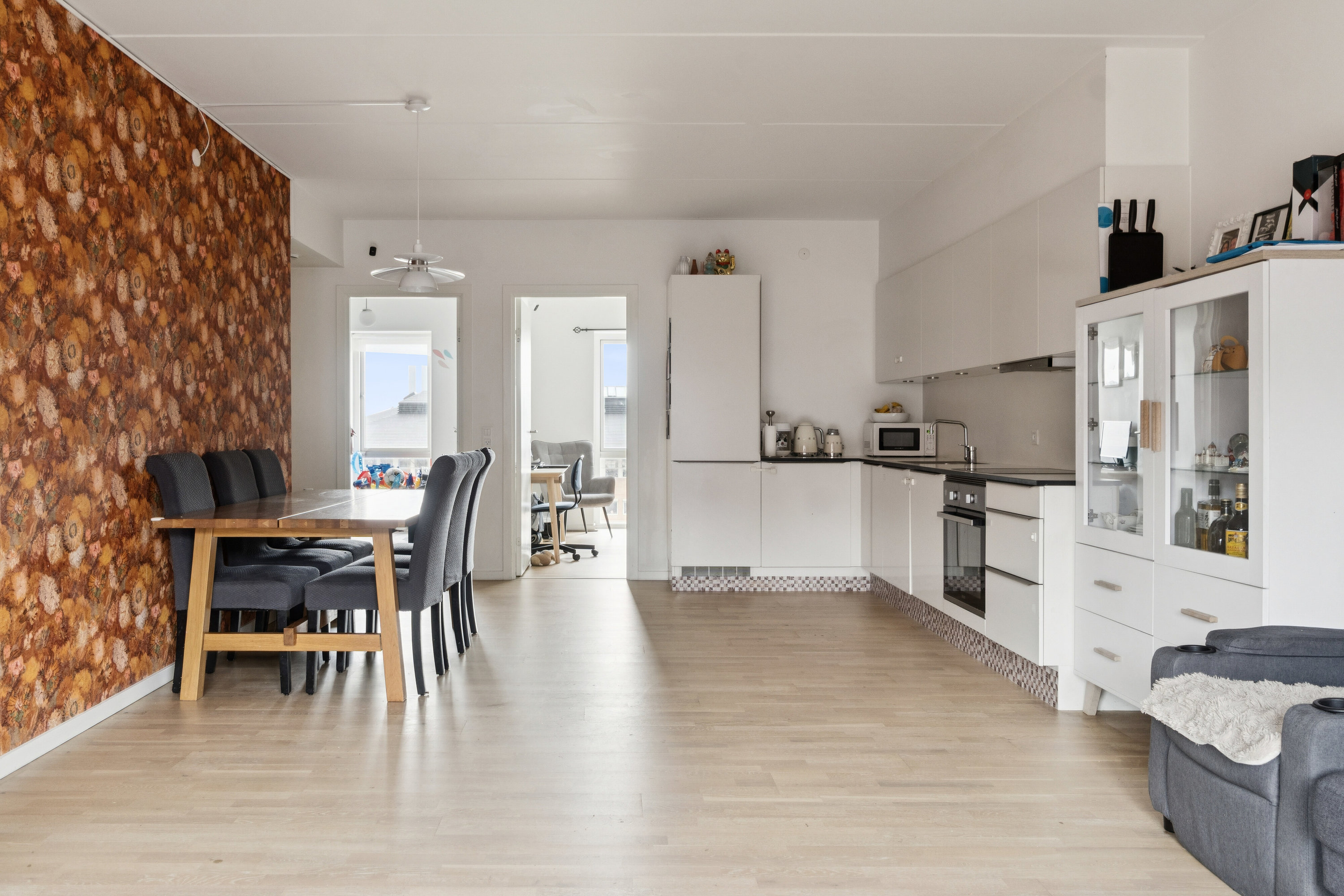 Fremhævet køkken billede i fuldskærmstilstand. Billede af Kirkebjerg Parkvej 2A, 4. tv., 2600 Glostrup