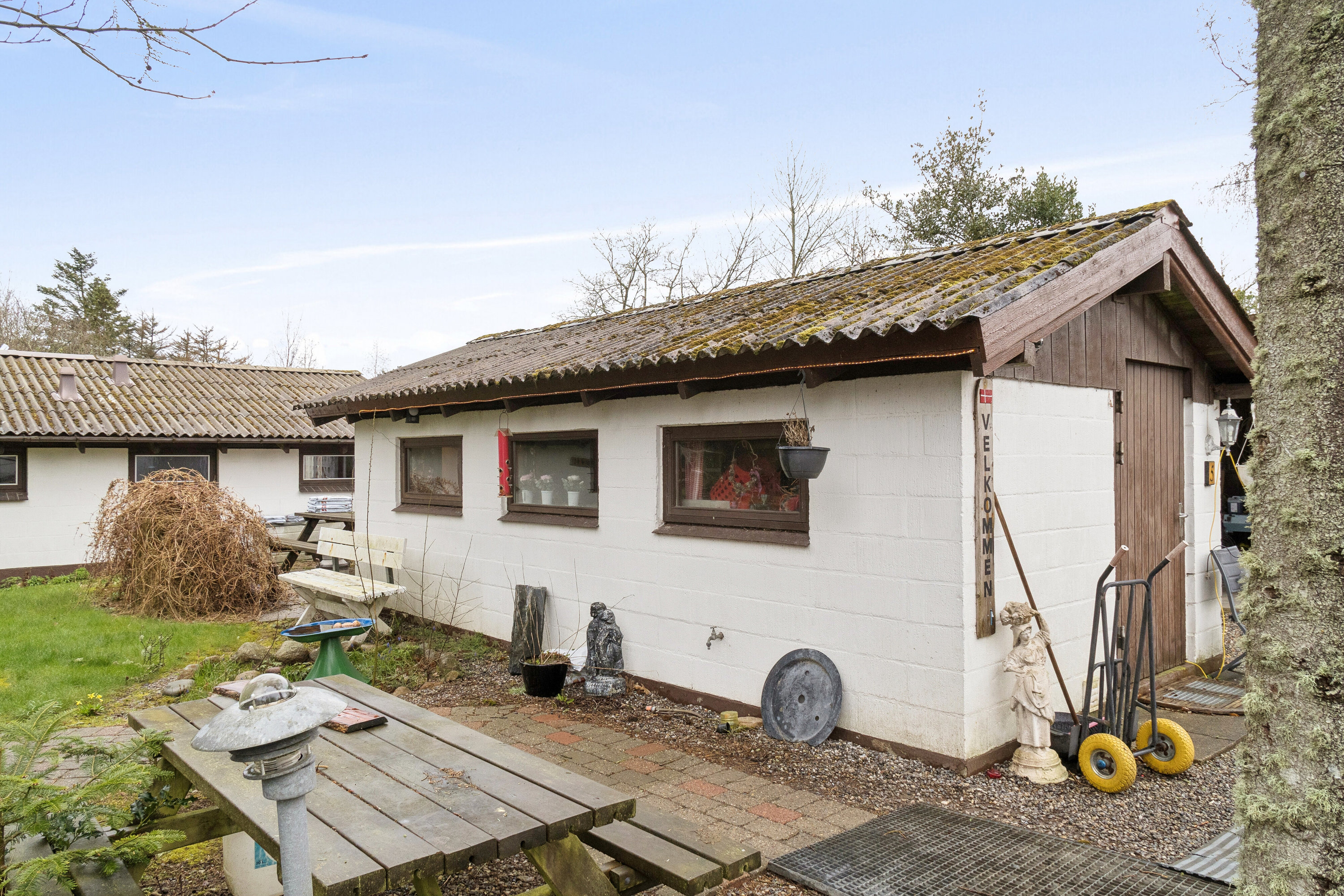 Fremhævet terrasse billede i fuldskærmstilstand. Billede af Firhøjvej 5, Serup, 7790 Thyholm