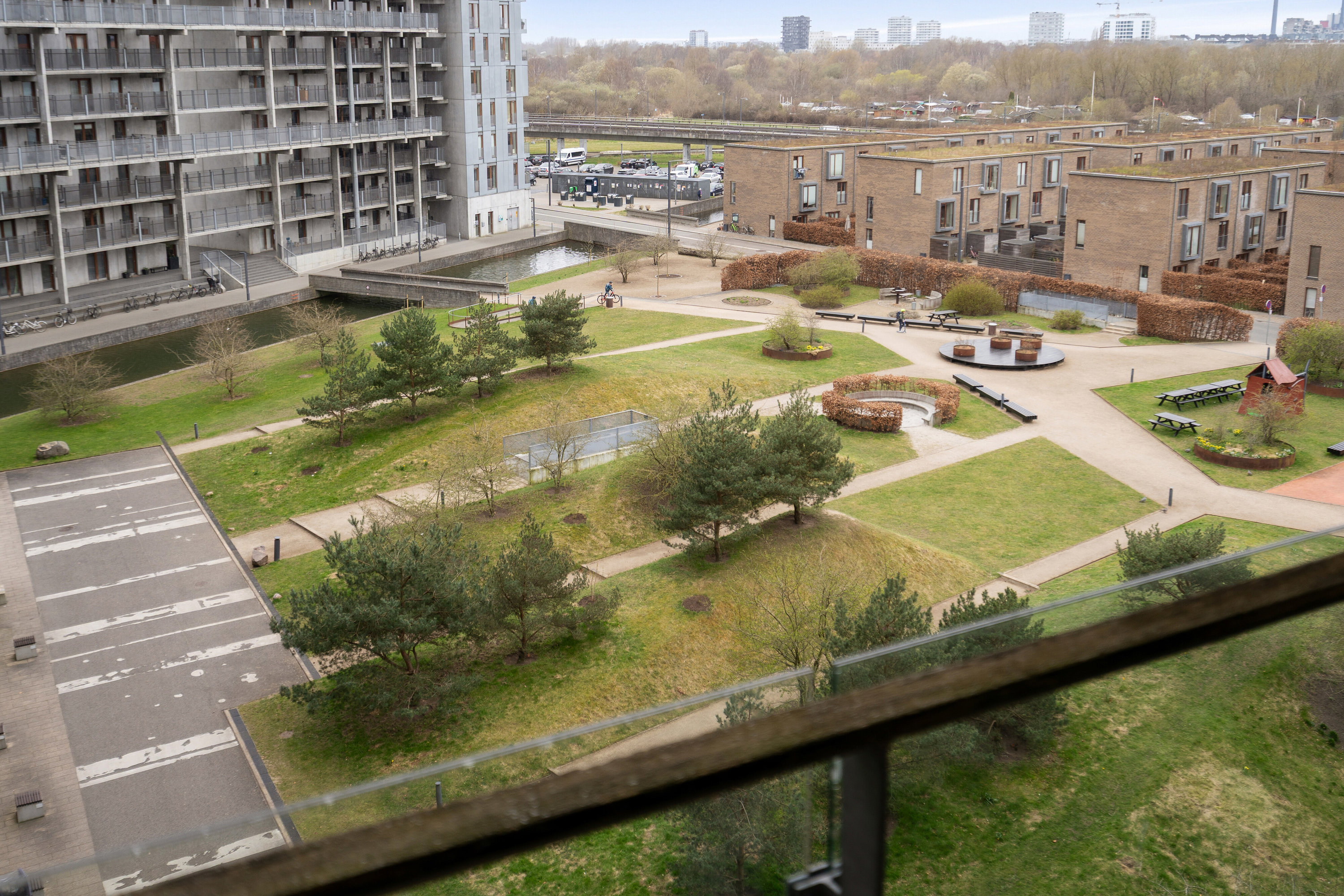 Miniaturebillede 2: altan. Billede af Tom Kristensens Vej 28, 5. tv., 2300 København S