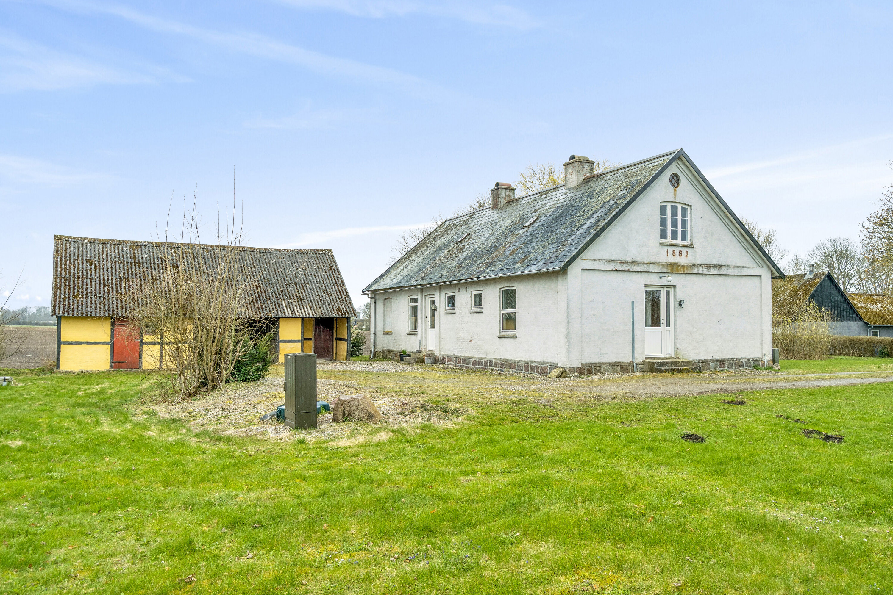 Fremhævet set fra haven billede i fuldskærmstilstand. Billede af Haldagermaglevej 16, Haldagermagle, 4250 Fuglebjerg