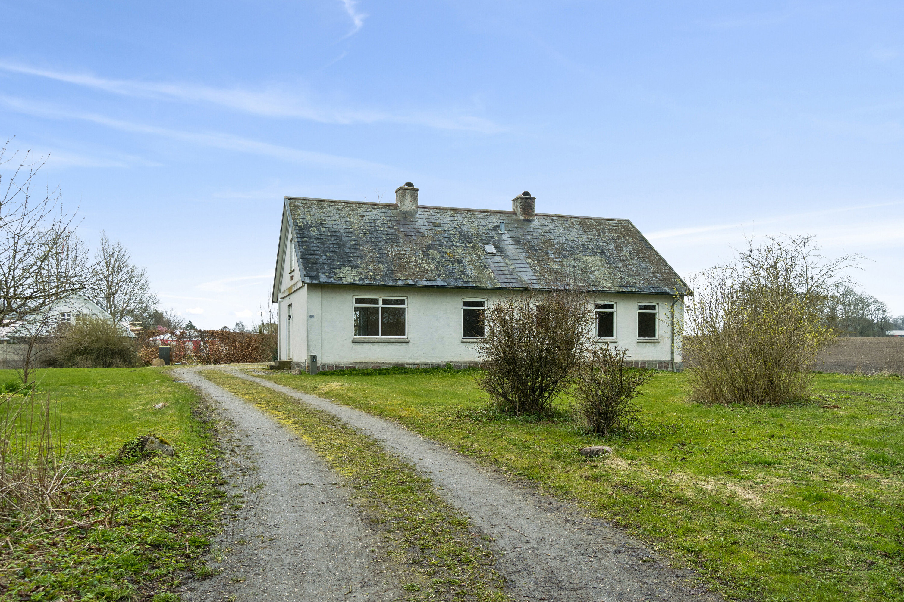 Fremhævet set fra vejen billede i fuldskærmstilstand. Billede af Haldagermaglevej 16, Haldagermagle, 4250 Fuglebjerg