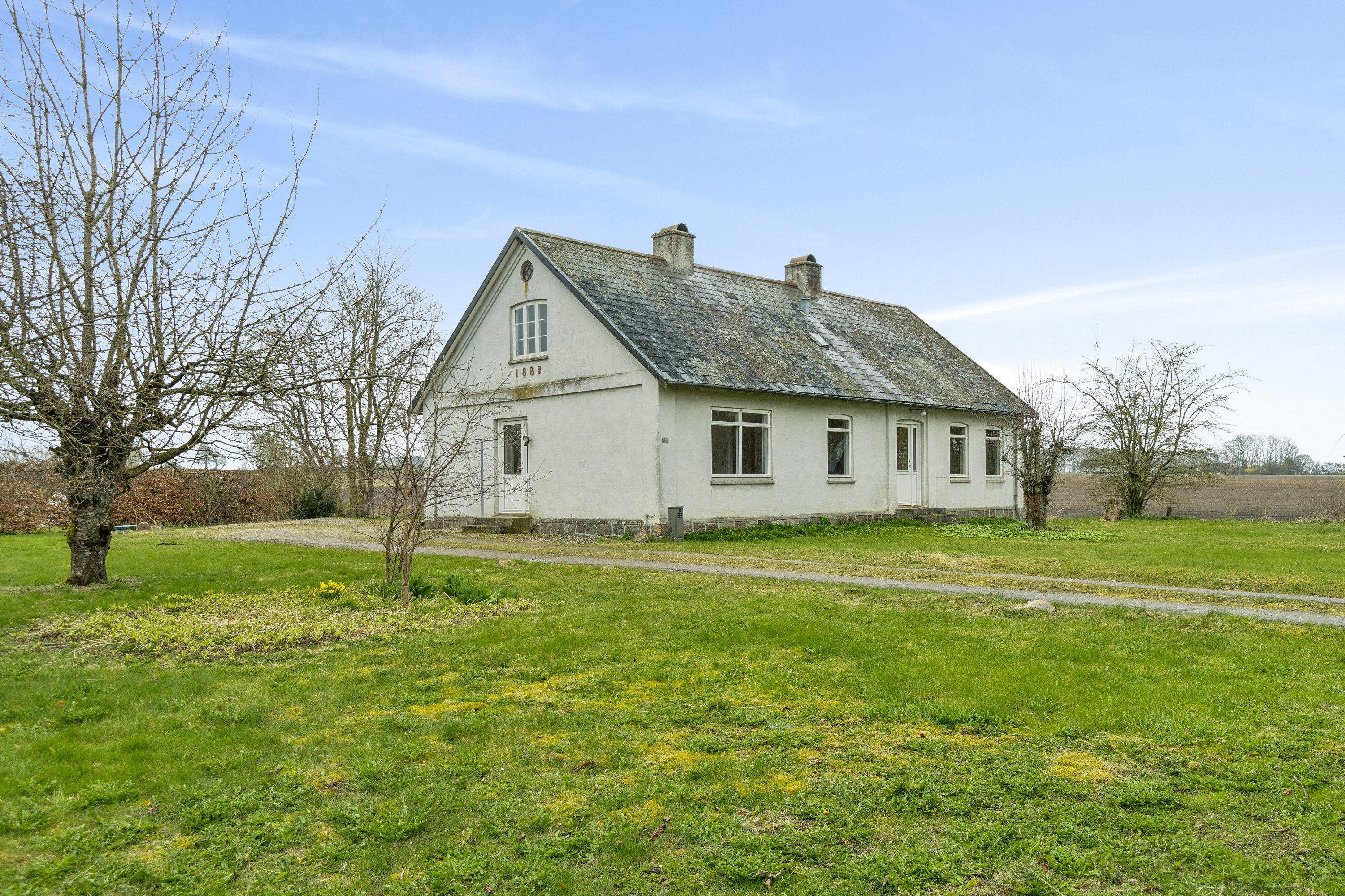 Fremhævet set fra haven billede i fuldskærmstilstand. Billede af Haldagermaglevej 16, Haldagermagle, 4250 Fuglebjerg