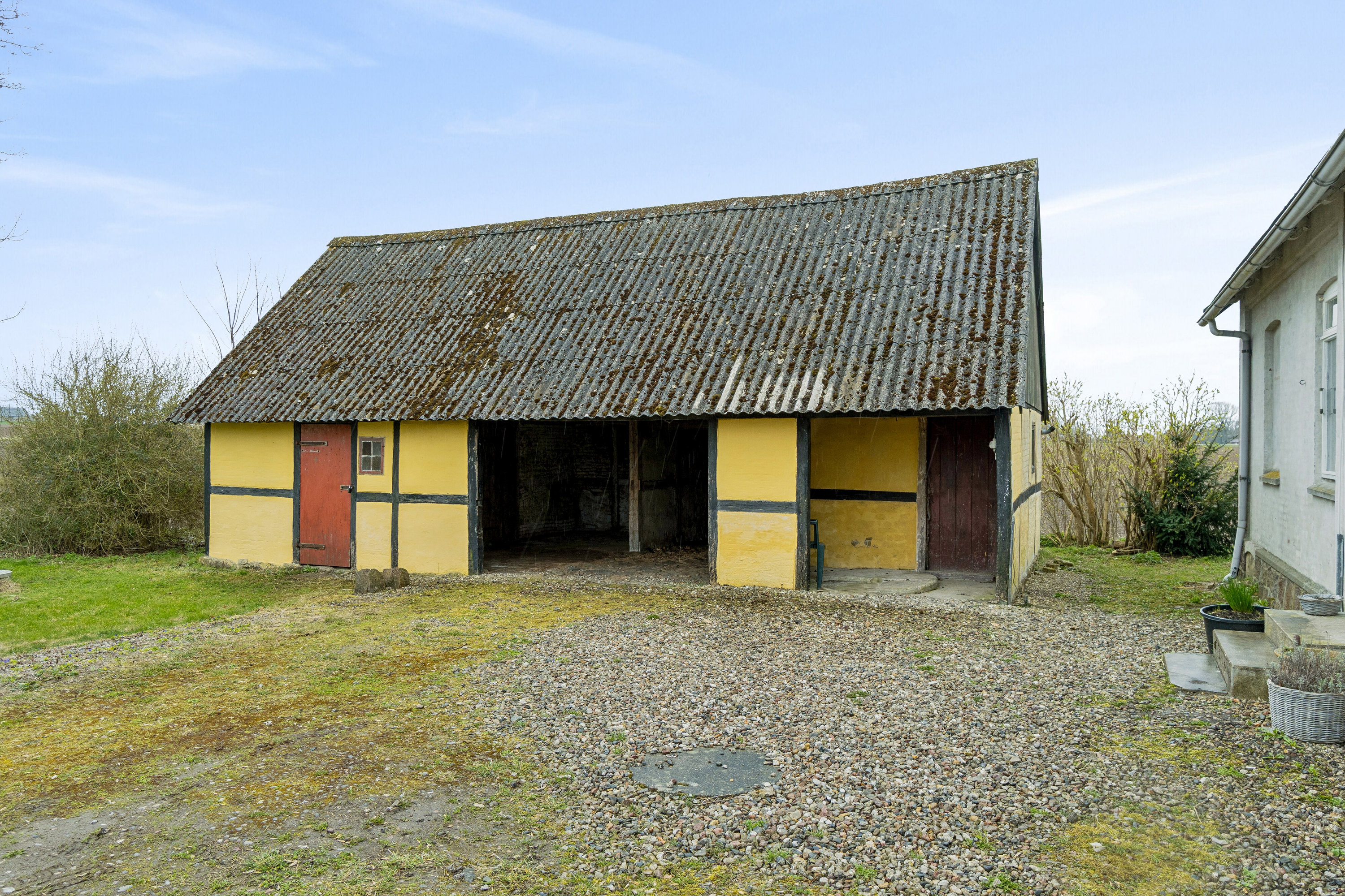 Fremhævet set fra haven billede i fuldskærmstilstand. Billede af Haldagermaglevej 16, Haldagermagle, 4250 Fuglebjerg