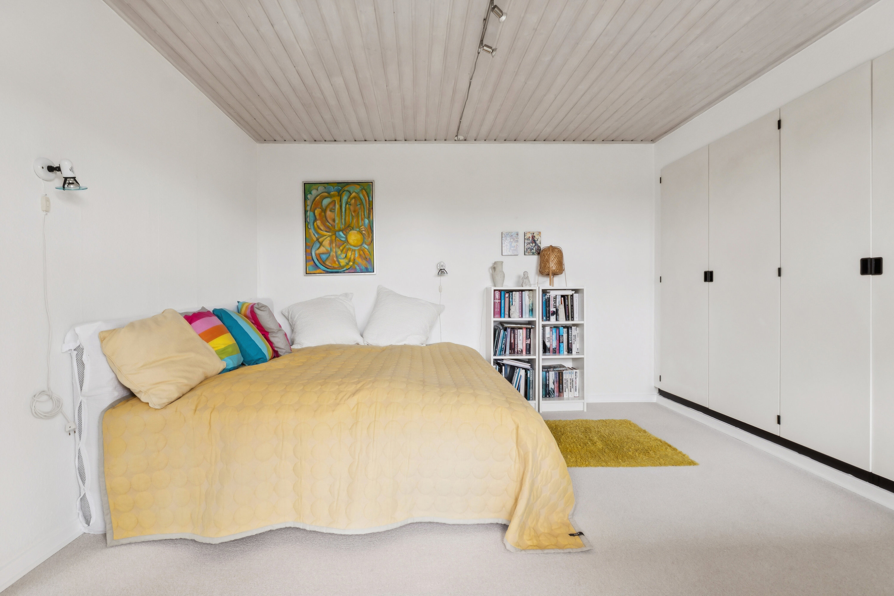 Fremhævet soveværelse billede i fuldskærmstilstand. Billede af Åparken 24, Kirkeby, 5771 Stenstrup