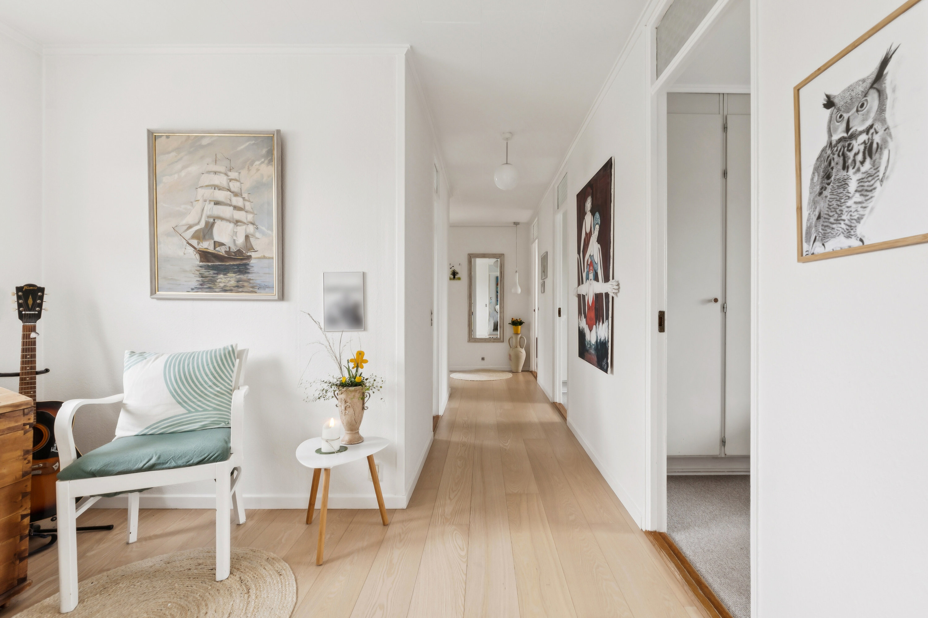 Fremhævet gang billede i fuldskærmstilstand. Billede af Åparken 24, Kirkeby, 5771 Stenstrup