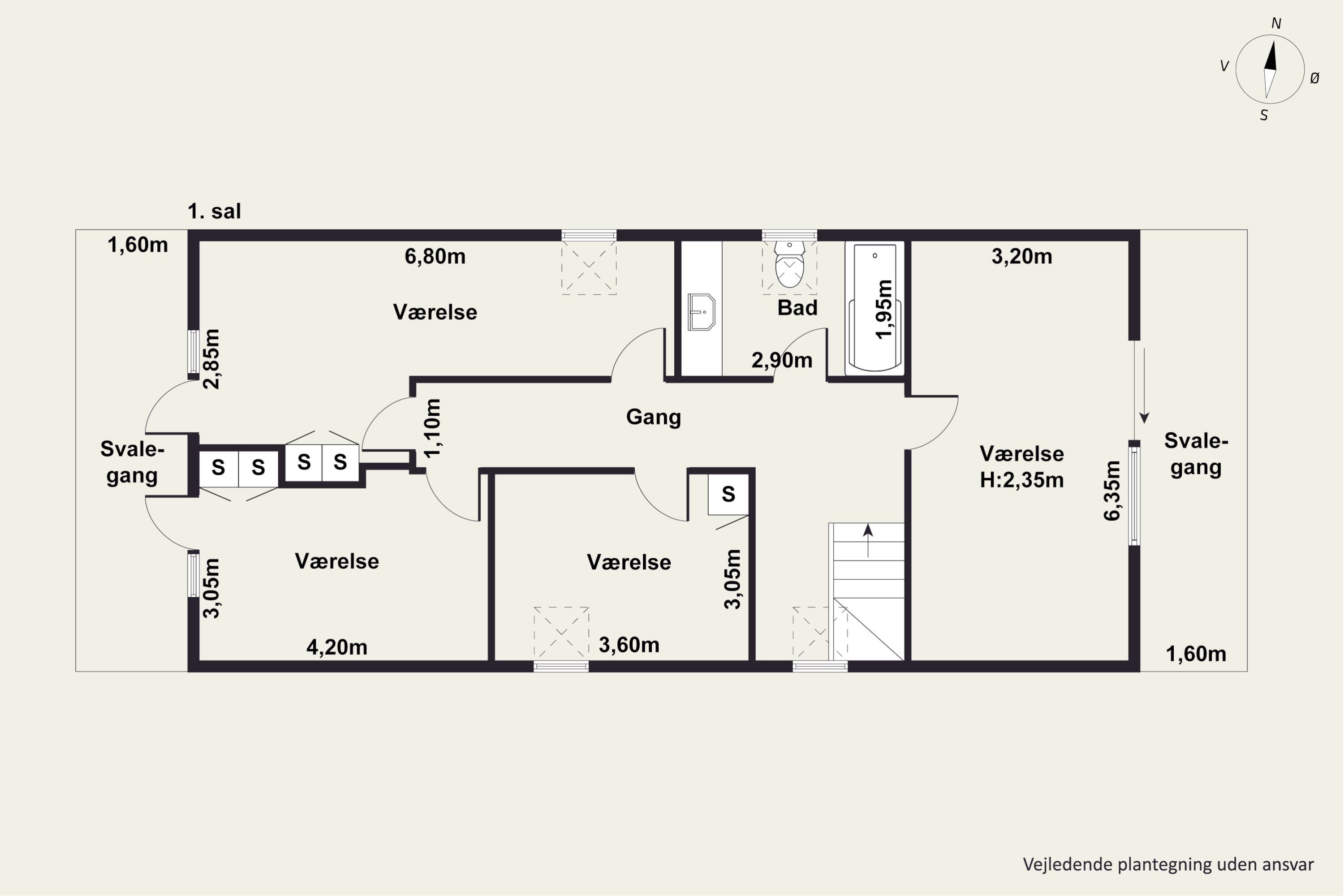 Plantegninger billede af Magnoliavej 41, 9000 Aalborg