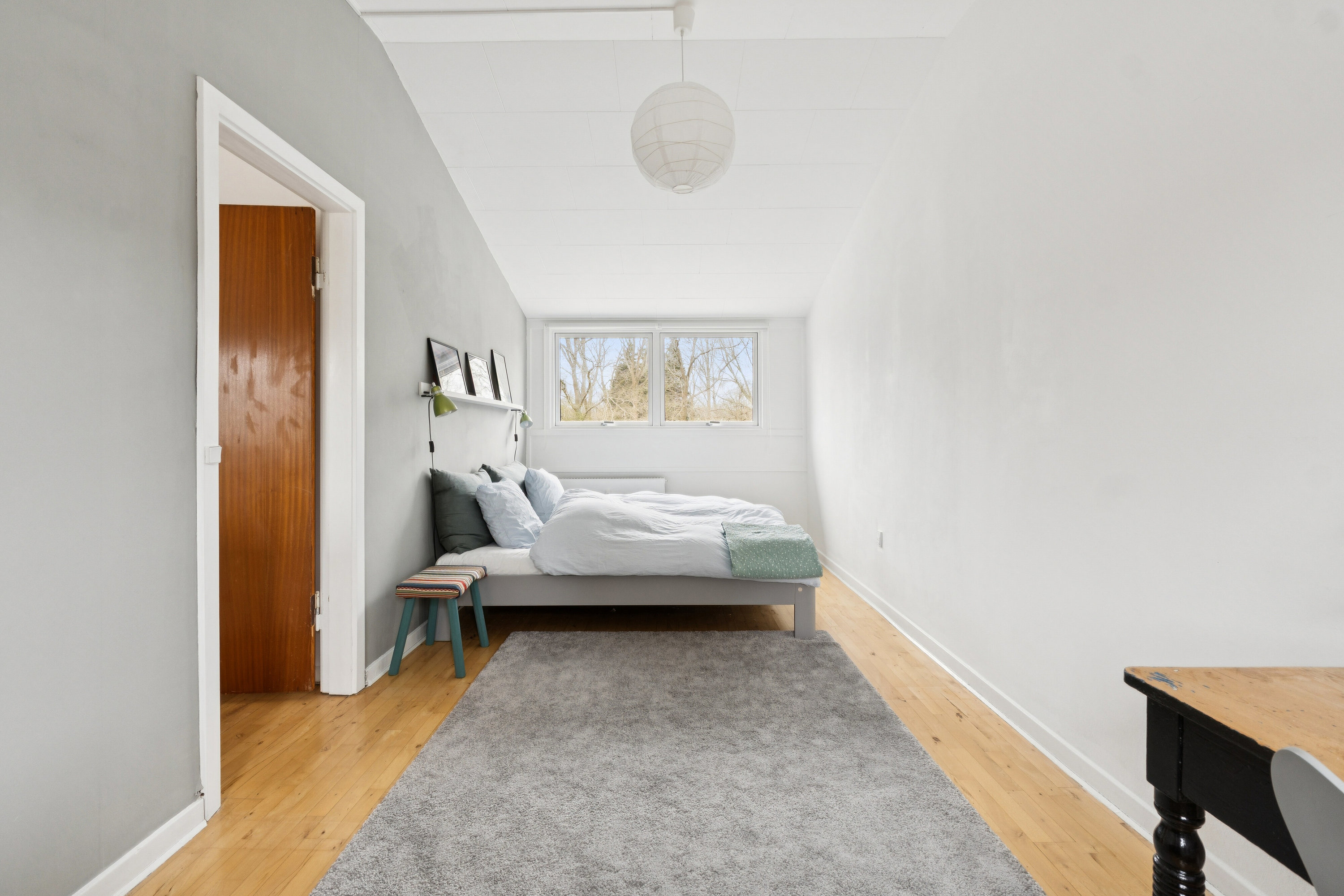 Fremhævet soveværelse billede i fuldskærmstilstand. Billede af Kulsvierparken 1, 2800 Kongens Lyngby