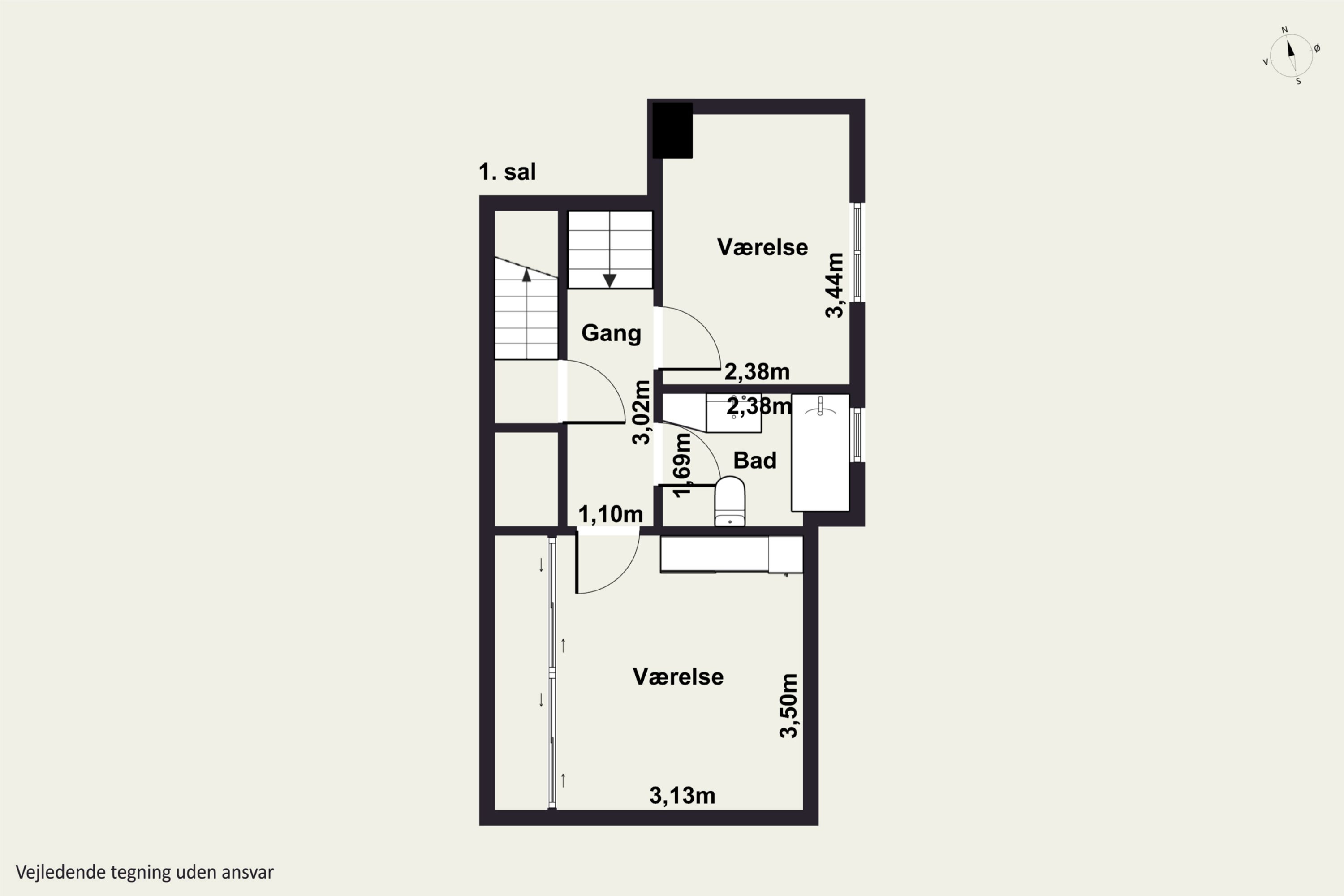 Plantegninger billede af Egebæksvej 11, 8270 Højbjerg