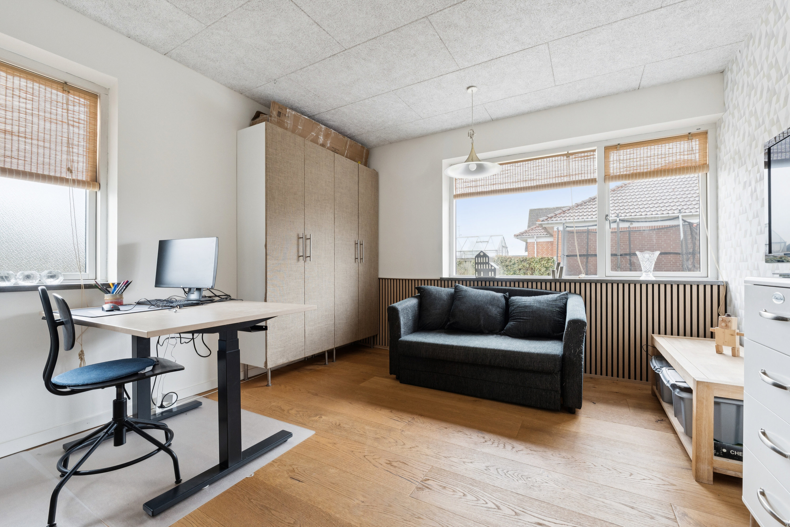 Fremhævet arbejdsværelse billede i fuldskærmstilstand. Billede af Toftevænget 4, 8464 Galten