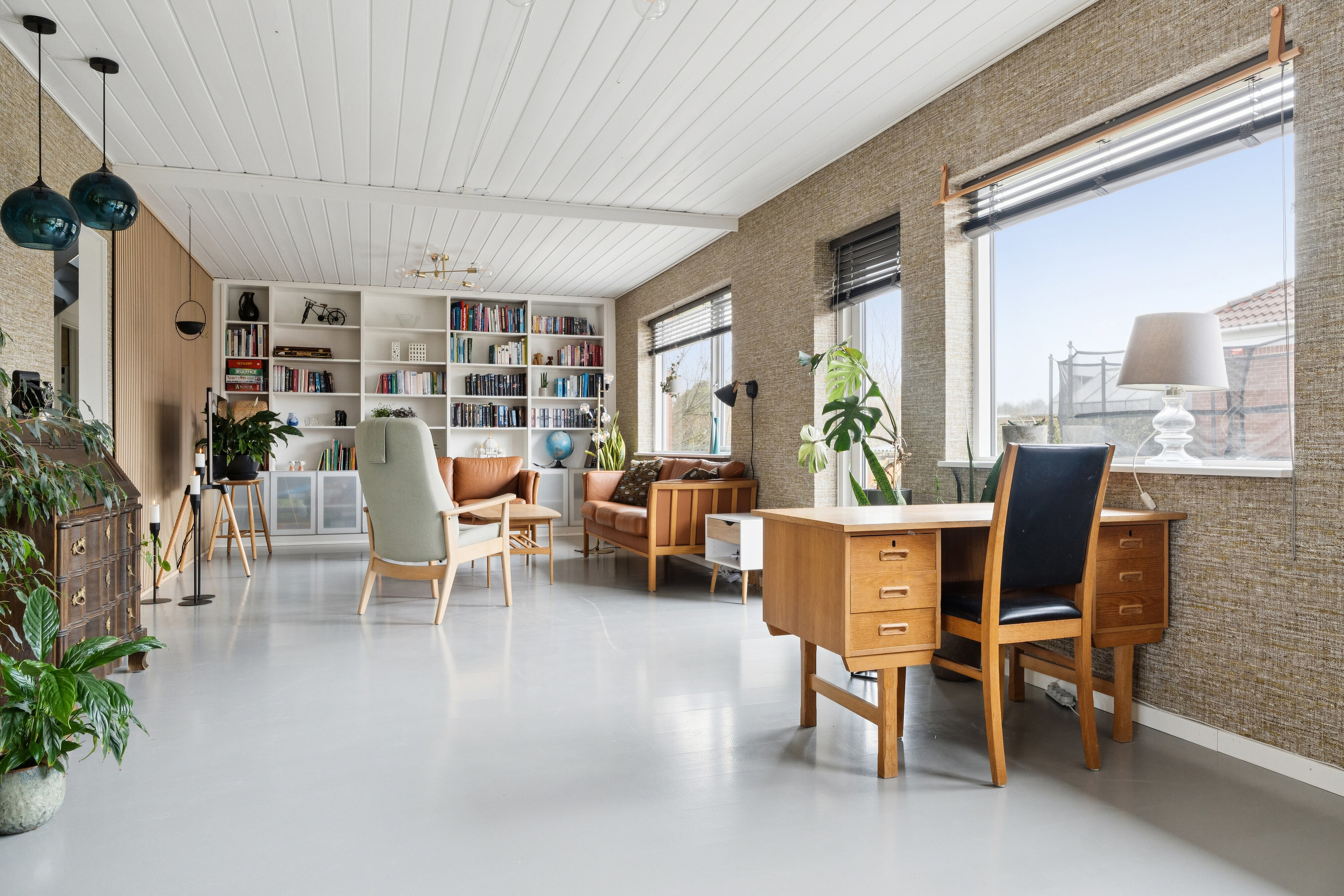 Fremhævet stue billede i fuldskærmstilstand. Billede af Toftevænget 4, 8464 Galten