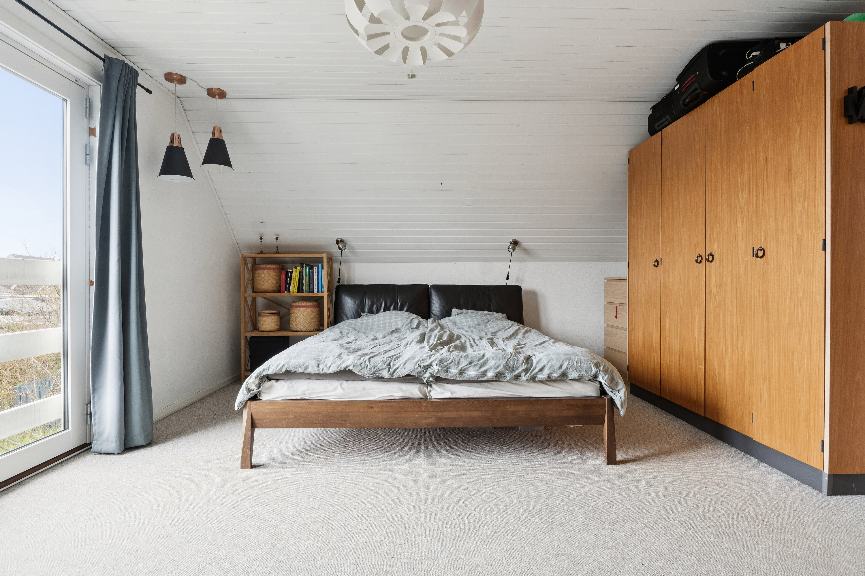 Fremhævet soveværelse billede i fuldskærmstilstand. Billede af Toftevænget 4, 8464 Galten