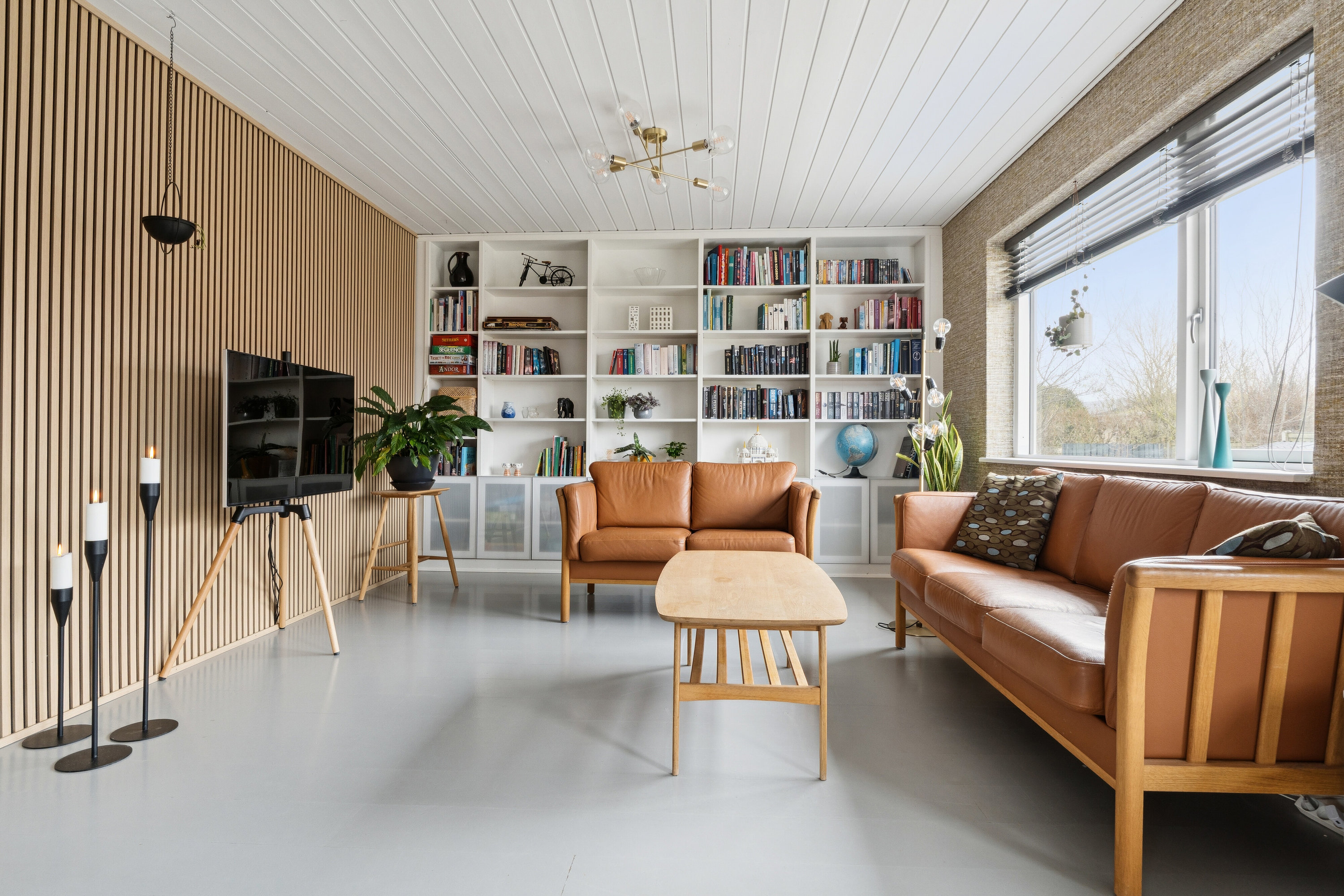 Fremhævet stue billede i fuldskærmstilstand. Billede af Toftevænget 4, 8464 Galten