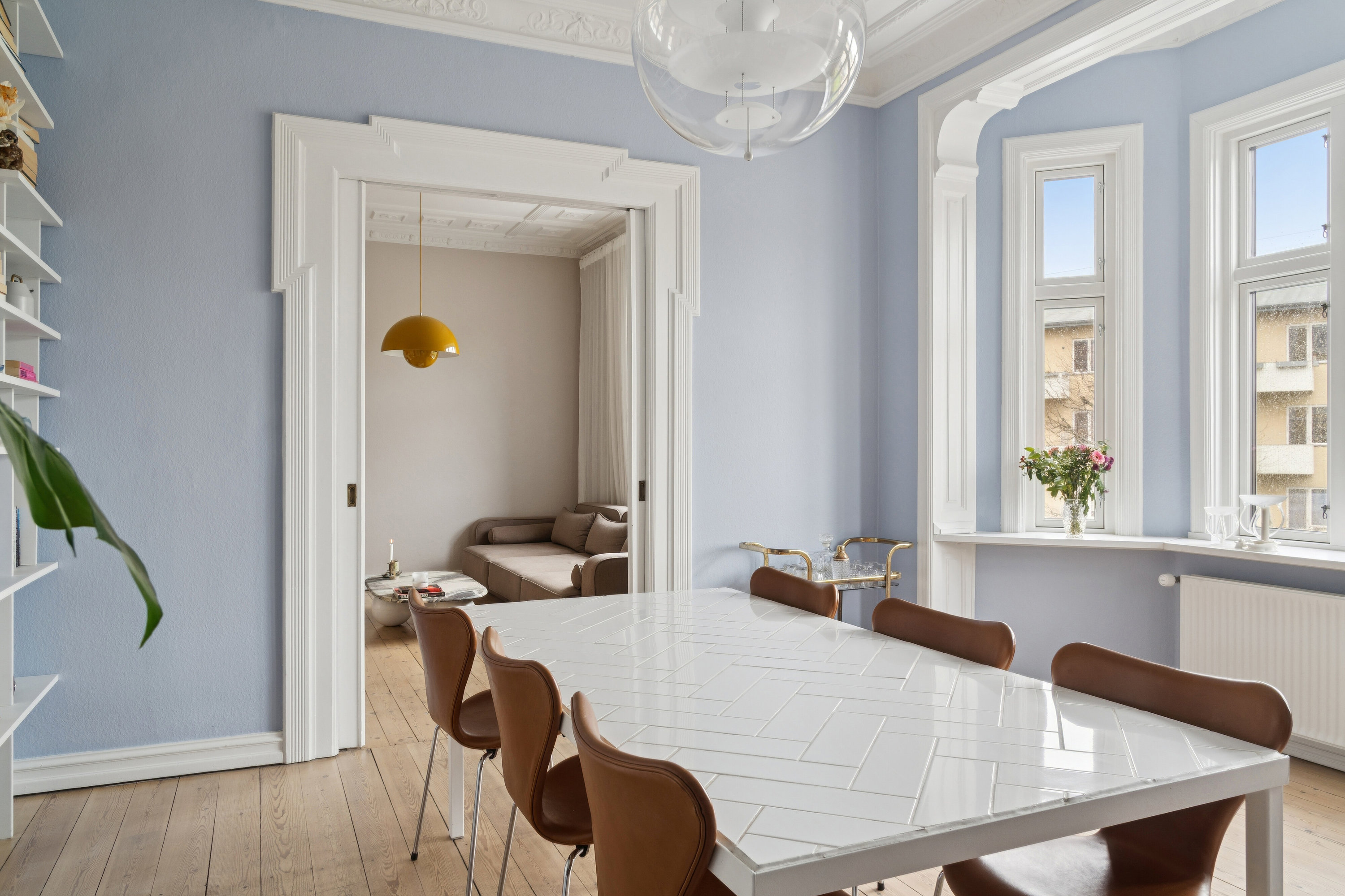 Fremhævet stue billede i fuldskærmstilstand. Billede af Hendrik Pontoppidans Gade 26, 1. tv., 8000 Aarhus C