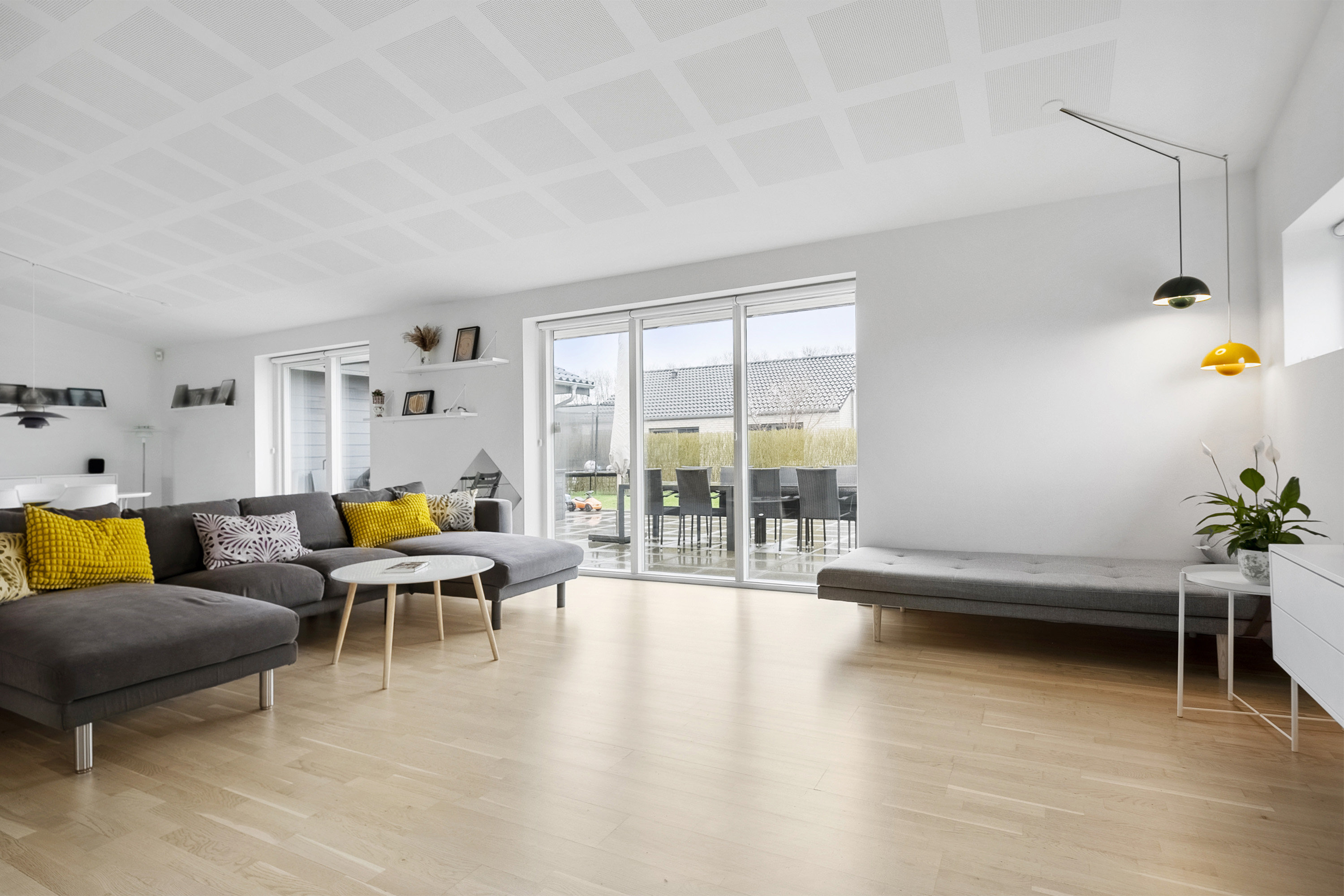 Fremhævet stue billede i fuldskærmstilstand. Billede af Nørregårds Alle 154, 8362 Hørning