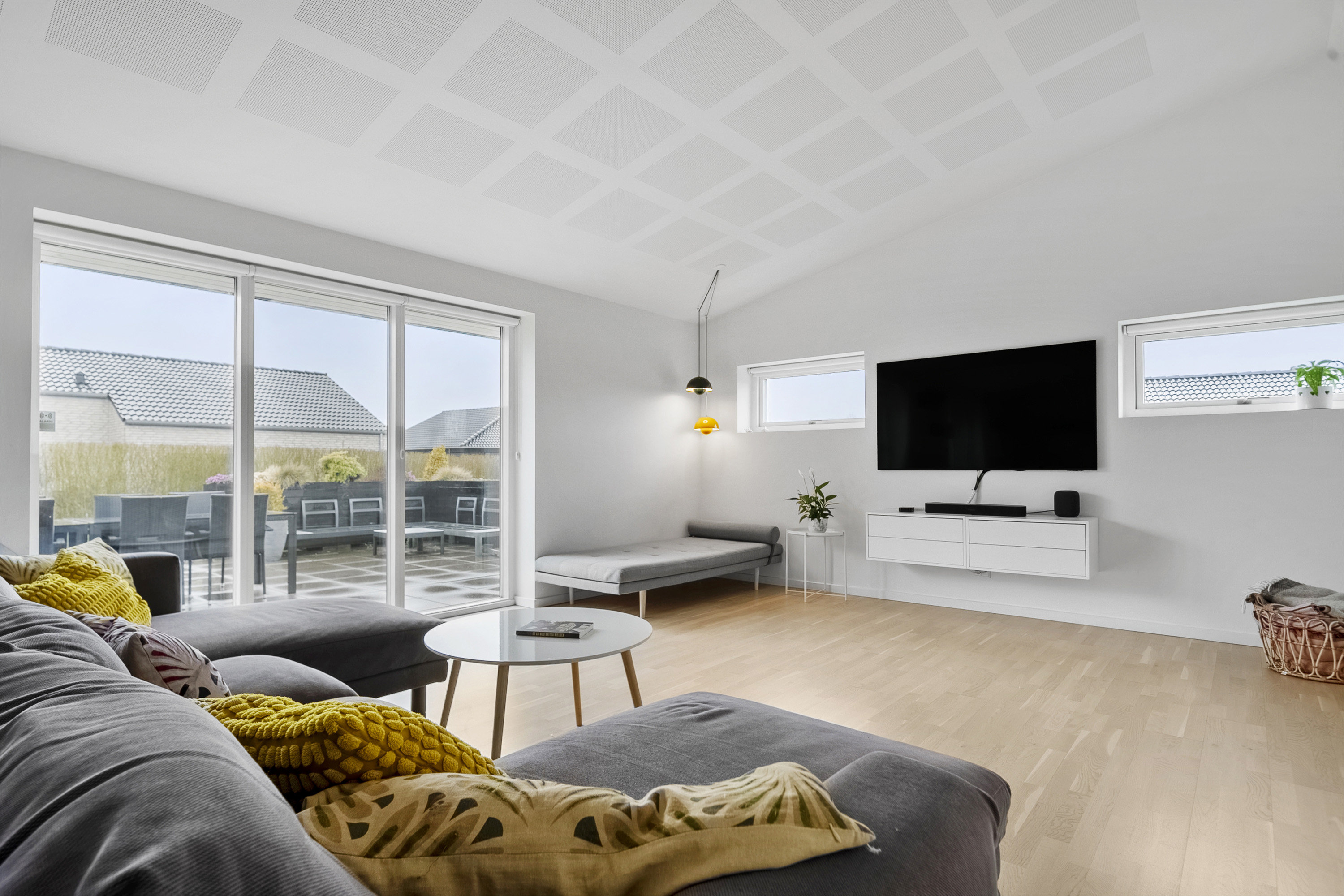 Fremhævet stue billede i fuldskærmstilstand. Billede af Nørregårds Alle 154, 8362 Hørning