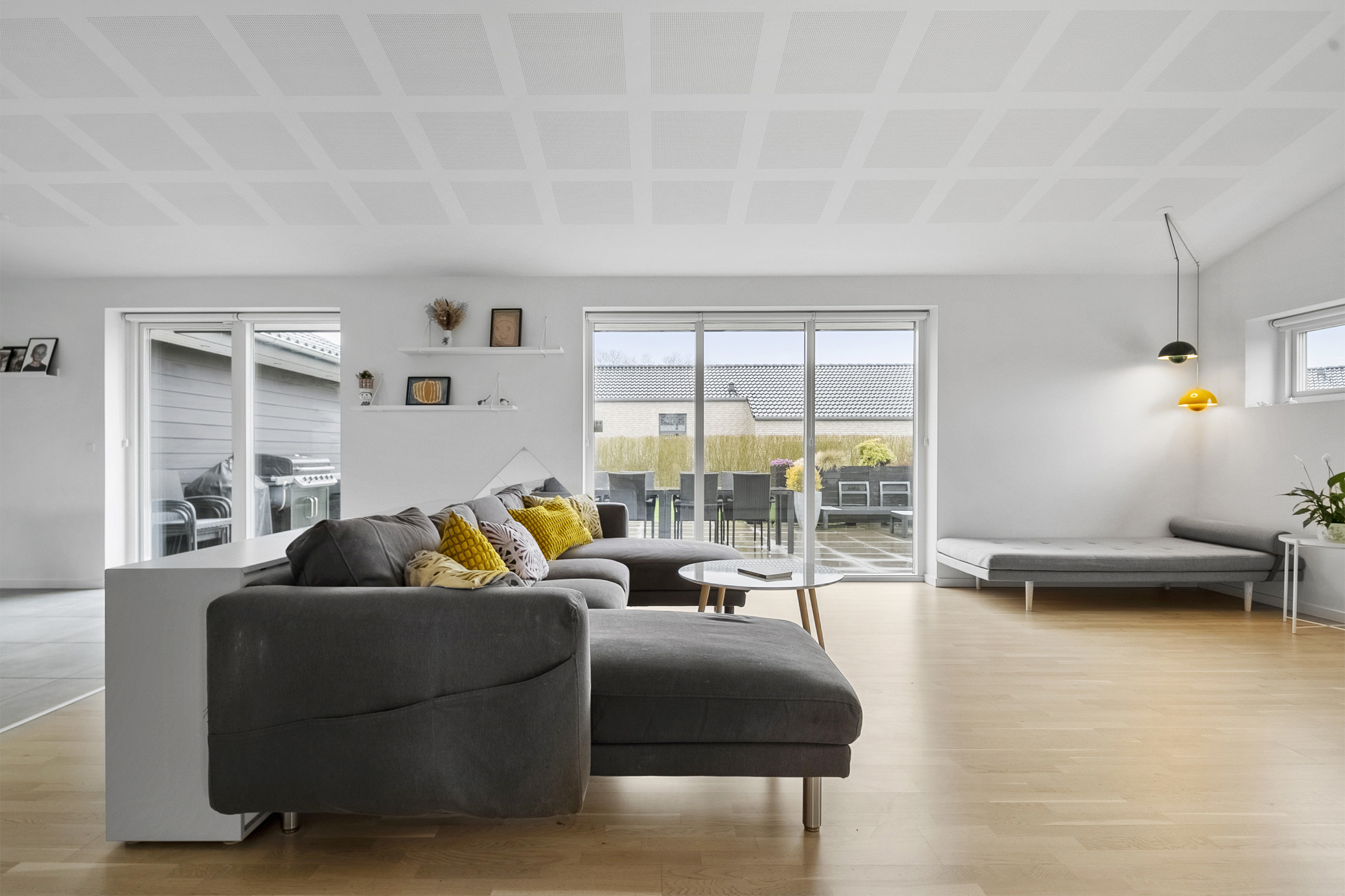 Fremhævet stue billede i fuldskærmstilstand. Billede af Nørregårds Alle 154, 8362 Hørning