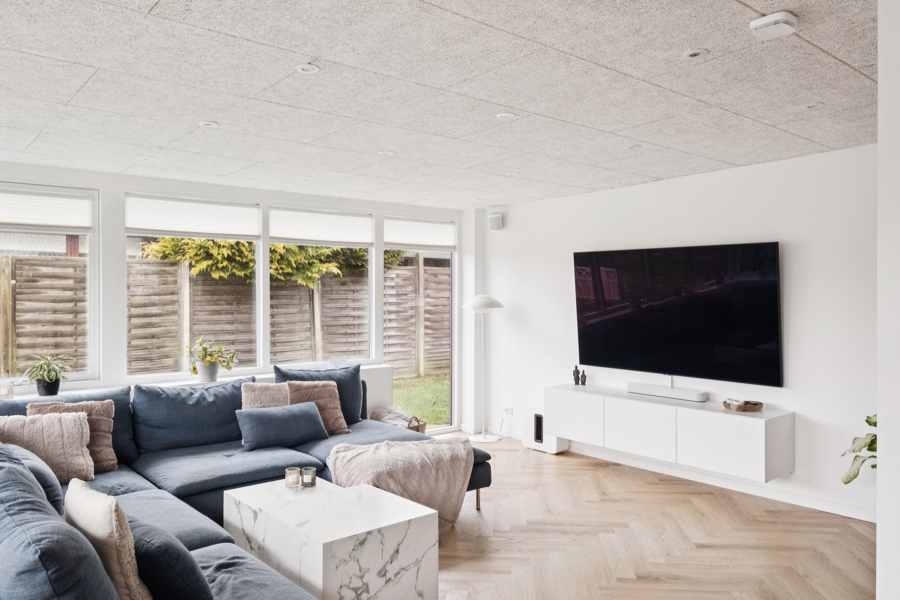 Fremhævet stue billede i fuldskærmstilstand. Billede af Rakkebyvej 240, Rakkeby, 9800 Hjørring