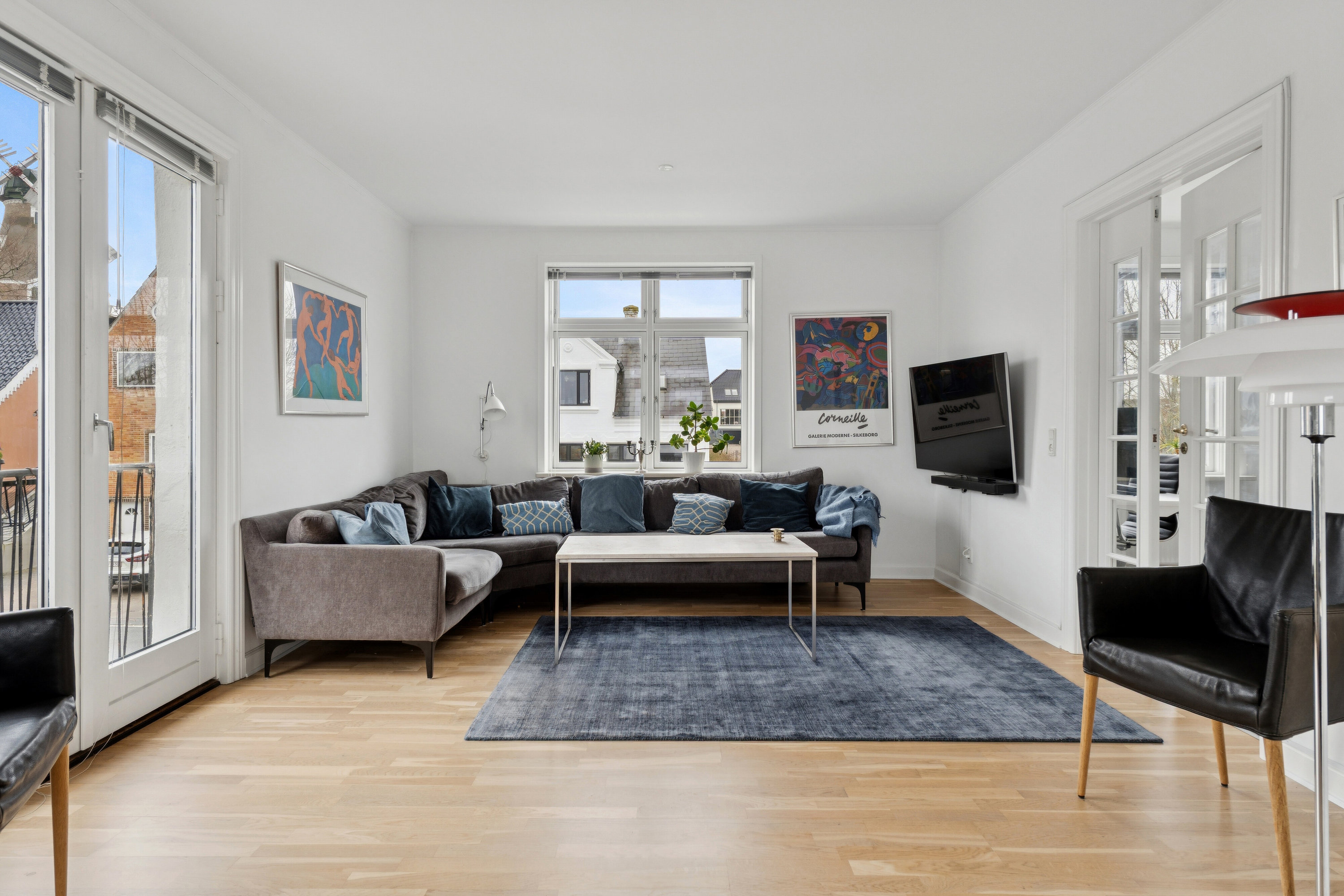 Fremhævet stue billede i fuldskærmstilstand. Billede af Dyrehavevej 85, 1., 5800 Nyborg