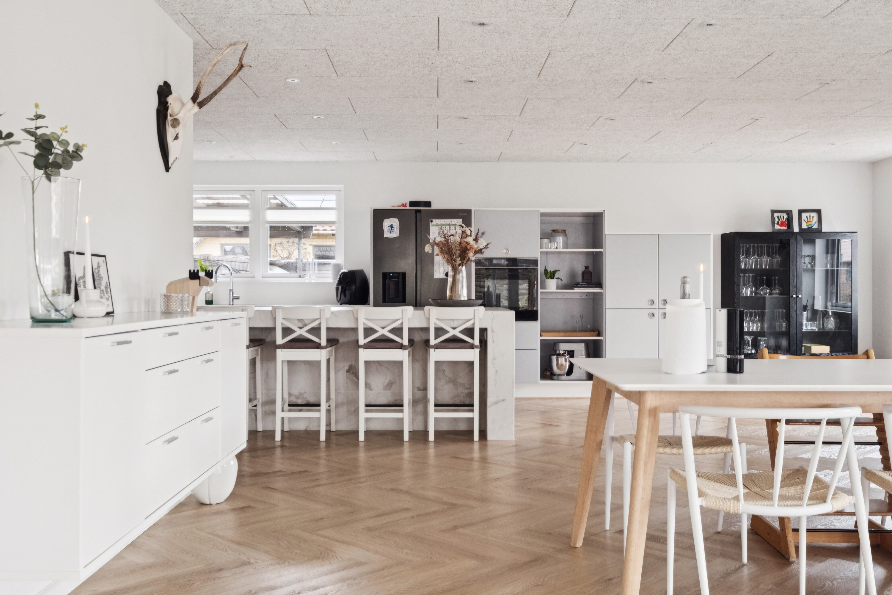 Fremhævet spisestue billede i fuldskærmstilstand. Billede af Rakkebyvej 240, Rakkeby, 9800 Hjørring