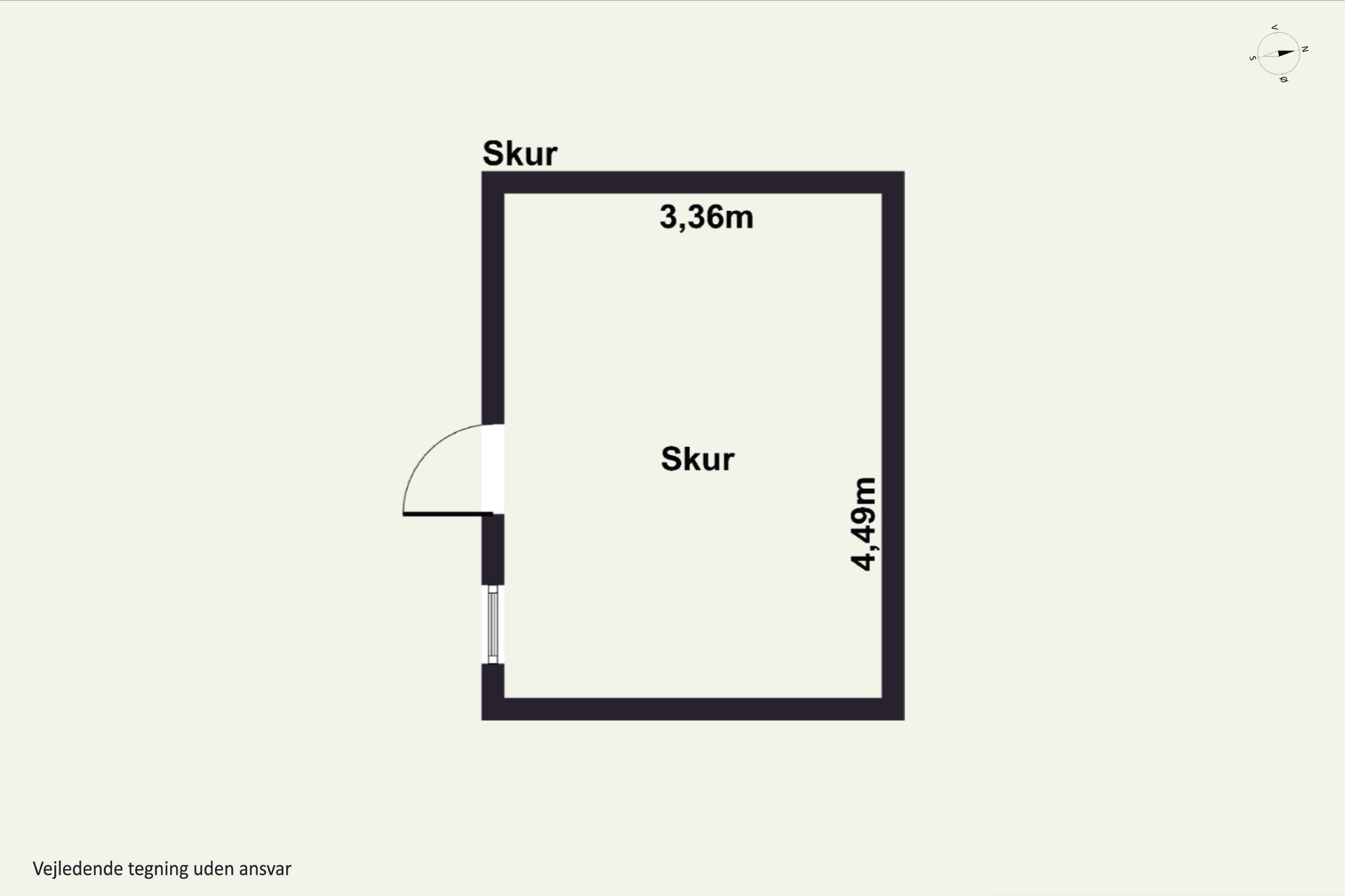 Plantegninger billede af Rakkebyvej 240, Rakkeby, 9800 Hjørring
