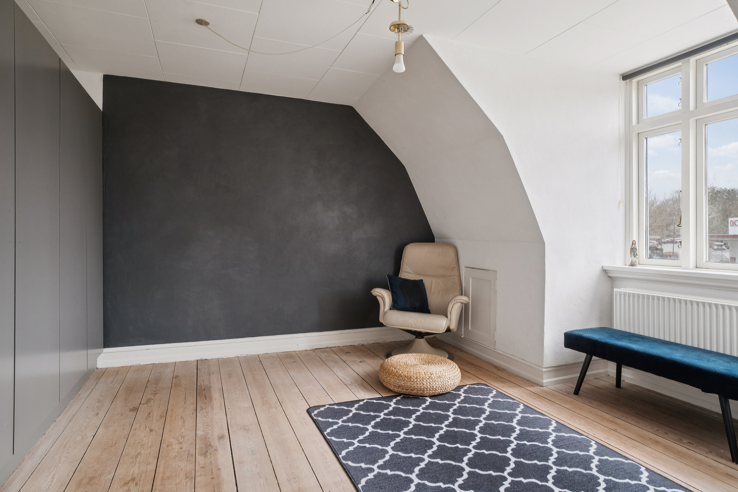 Fremhævet soveværelse billede i fuldskærmstilstand. Billede af Farimagsvej 11, 4700 Næstved