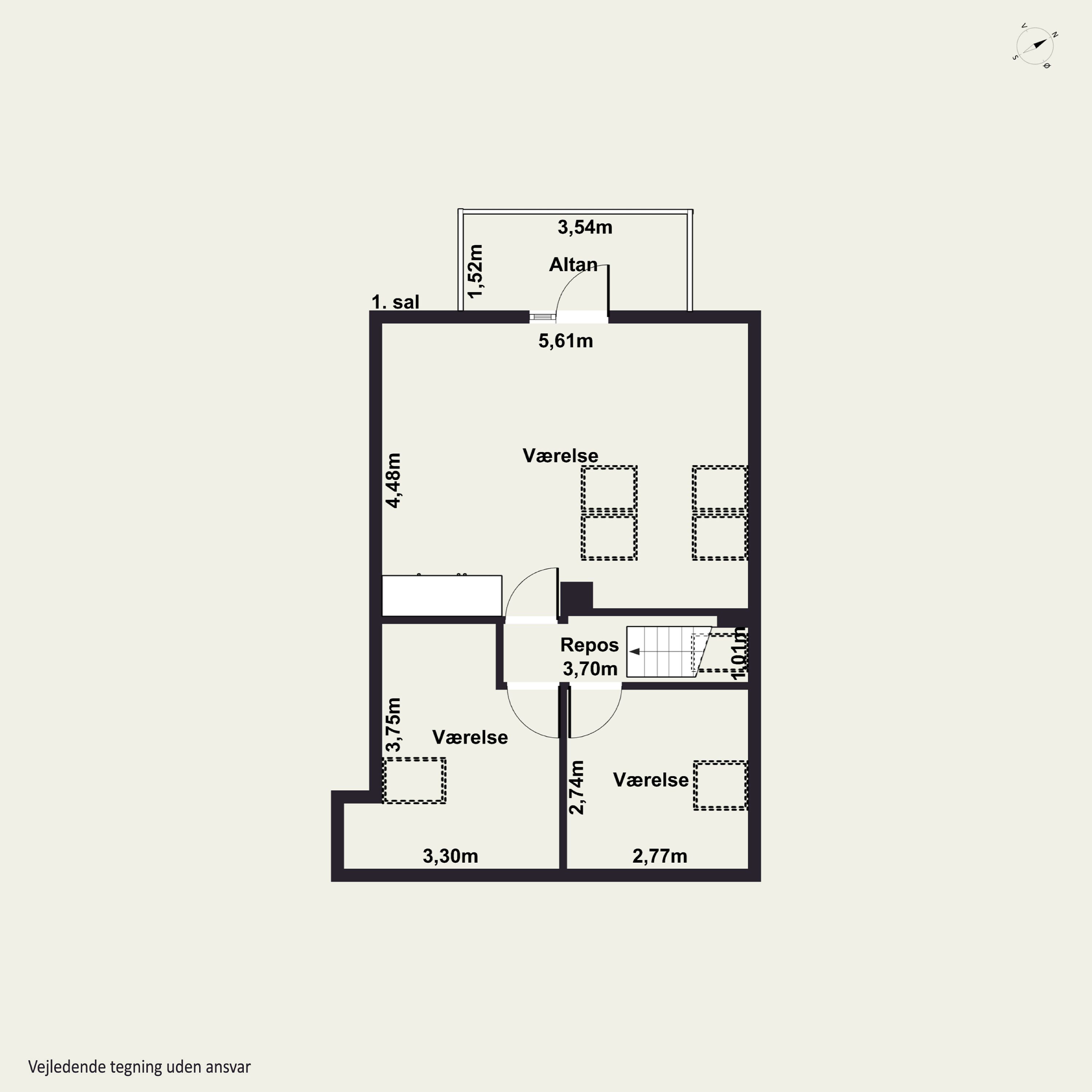 Plantegninger billede af Johannes Ewalds Vej 4, 3100 Hornbæk