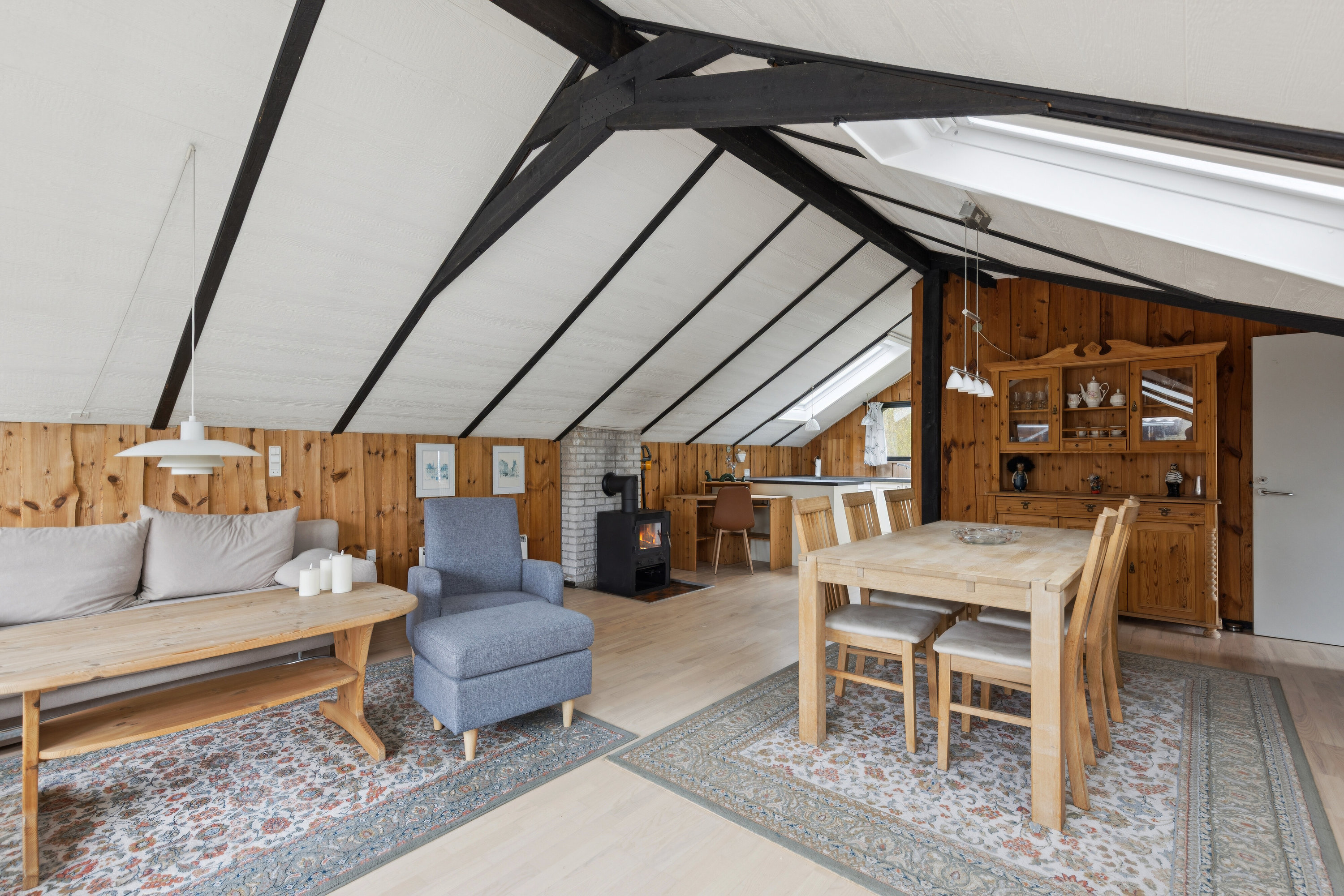 Fremhævet stue billede i fuldskærmstilstand. Billede af Grøndalvej 10, Kelstrup, 4200 Slagelse