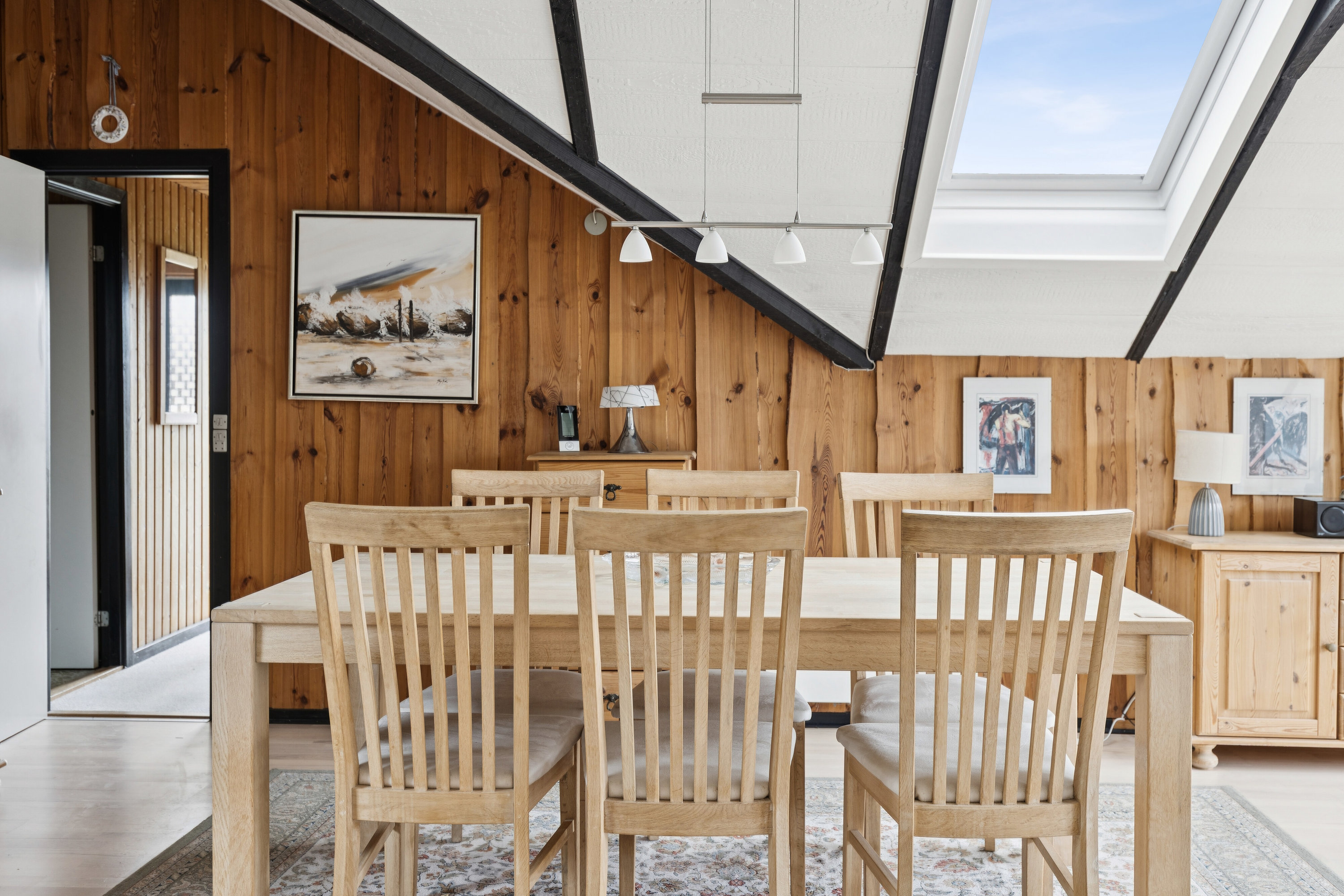 Fremhævet spisestue billede i fuldskærmstilstand. Billede af Grøndalvej 10, Kelstrup, 4200 Slagelse