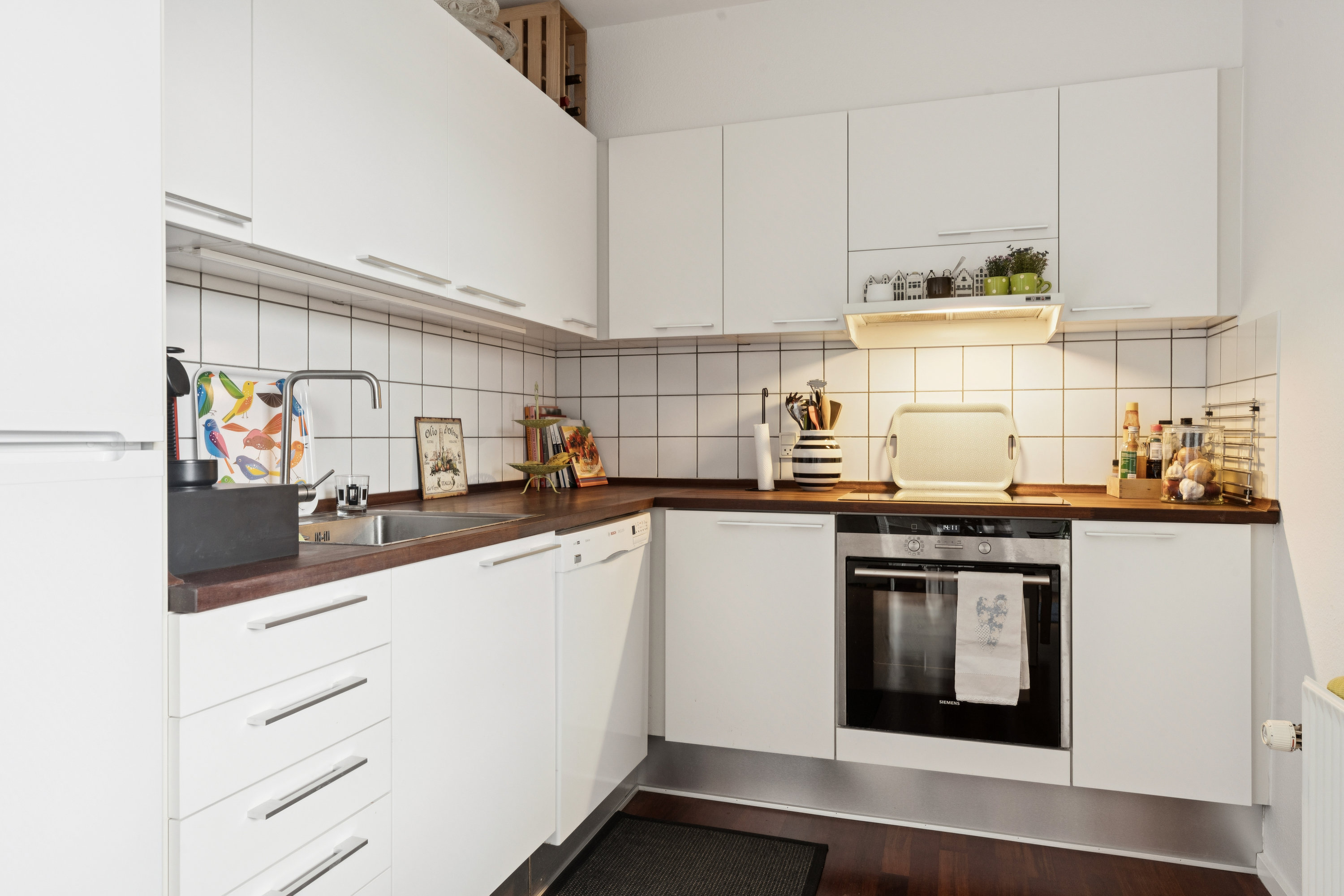 Fremhævet køkken billede i fuldskærmstilstand. Billede af Brohusgade 9, 4. th., 9000 Aalborg