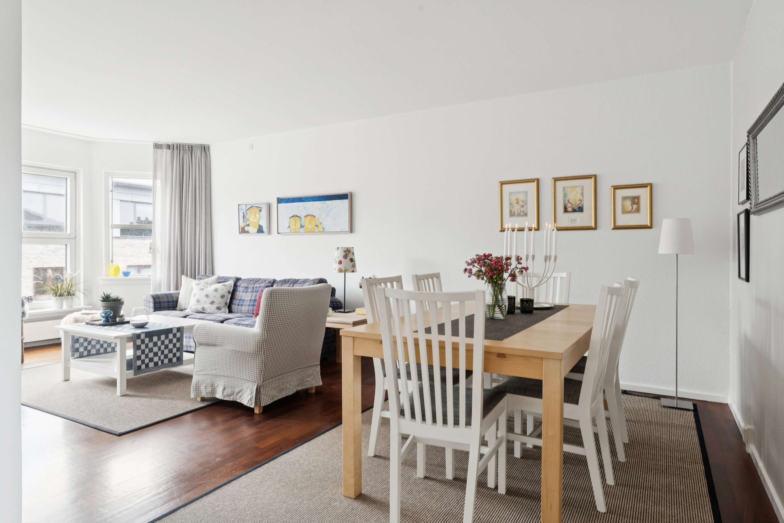 Fremhævet stue billede i fuldskærmstilstand. Billede af Brohusgade 9, 4. th., 9000 Aalborg