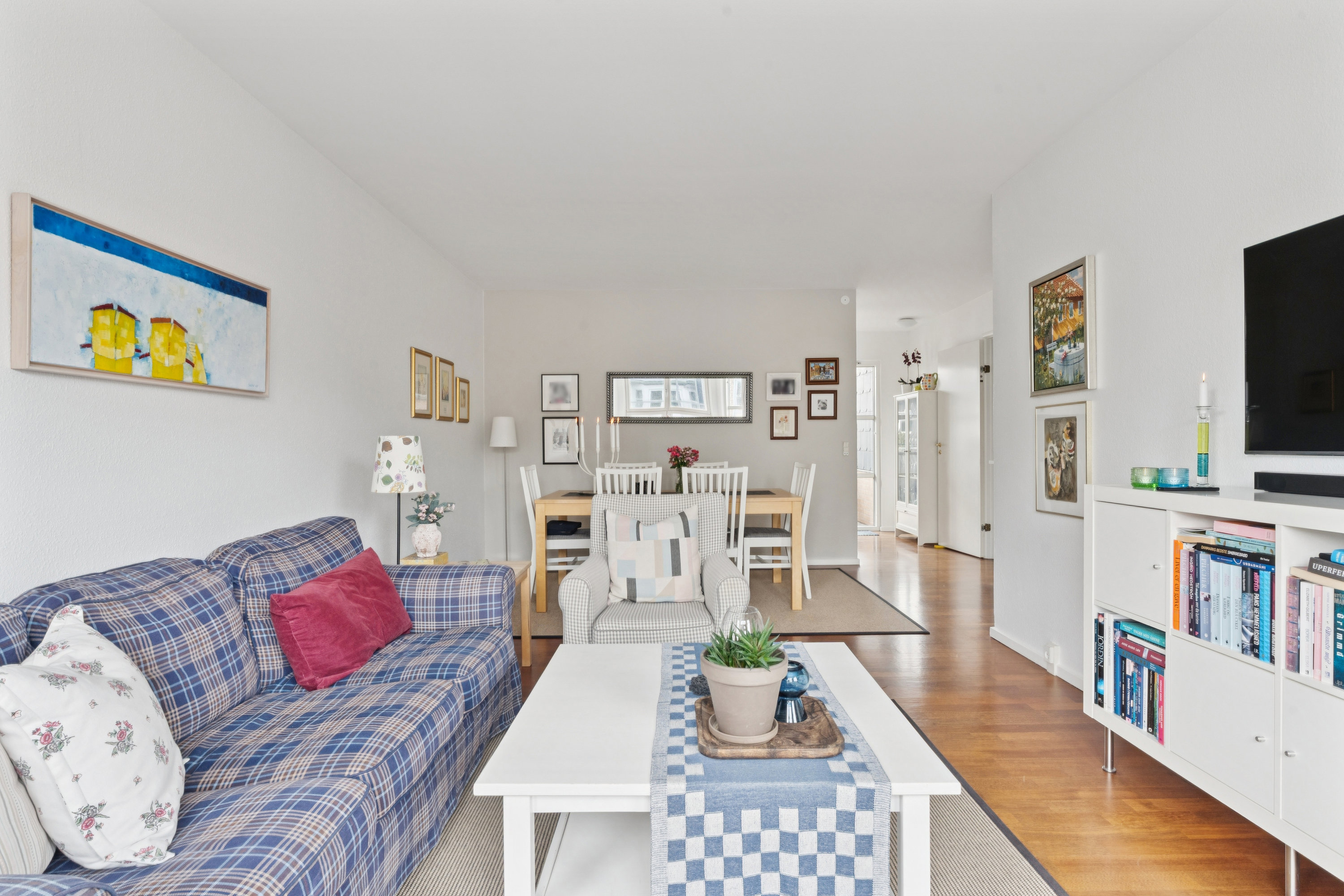 Fremhævet stue billede i fuldskærmstilstand. Billede af Brohusgade 9, 4. th., 9000 Aalborg