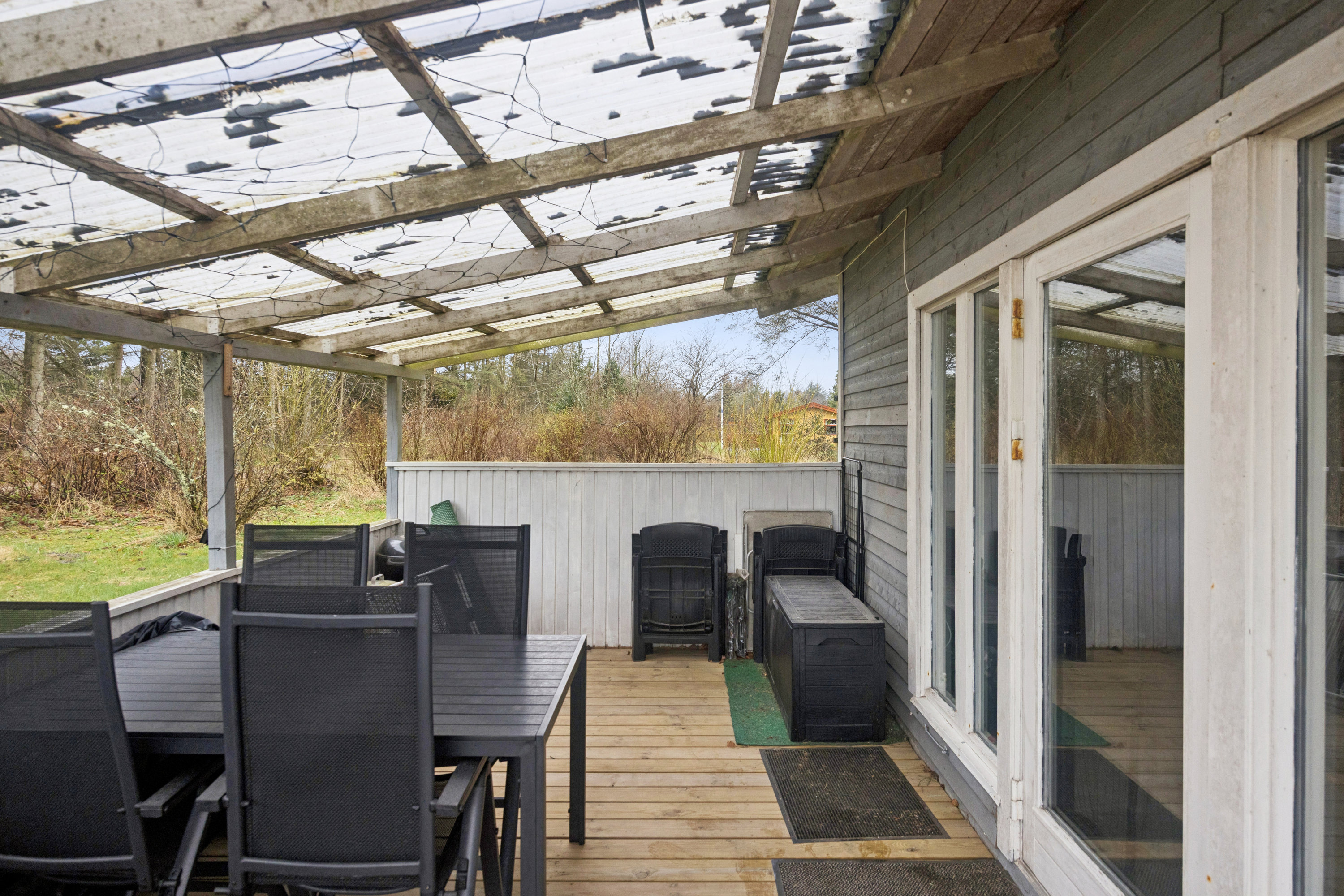 Fremhævet terrasse billede i fuldskærmstilstand. Billede af Strandgårdsvej 41, Gerå, 9340 Asaa